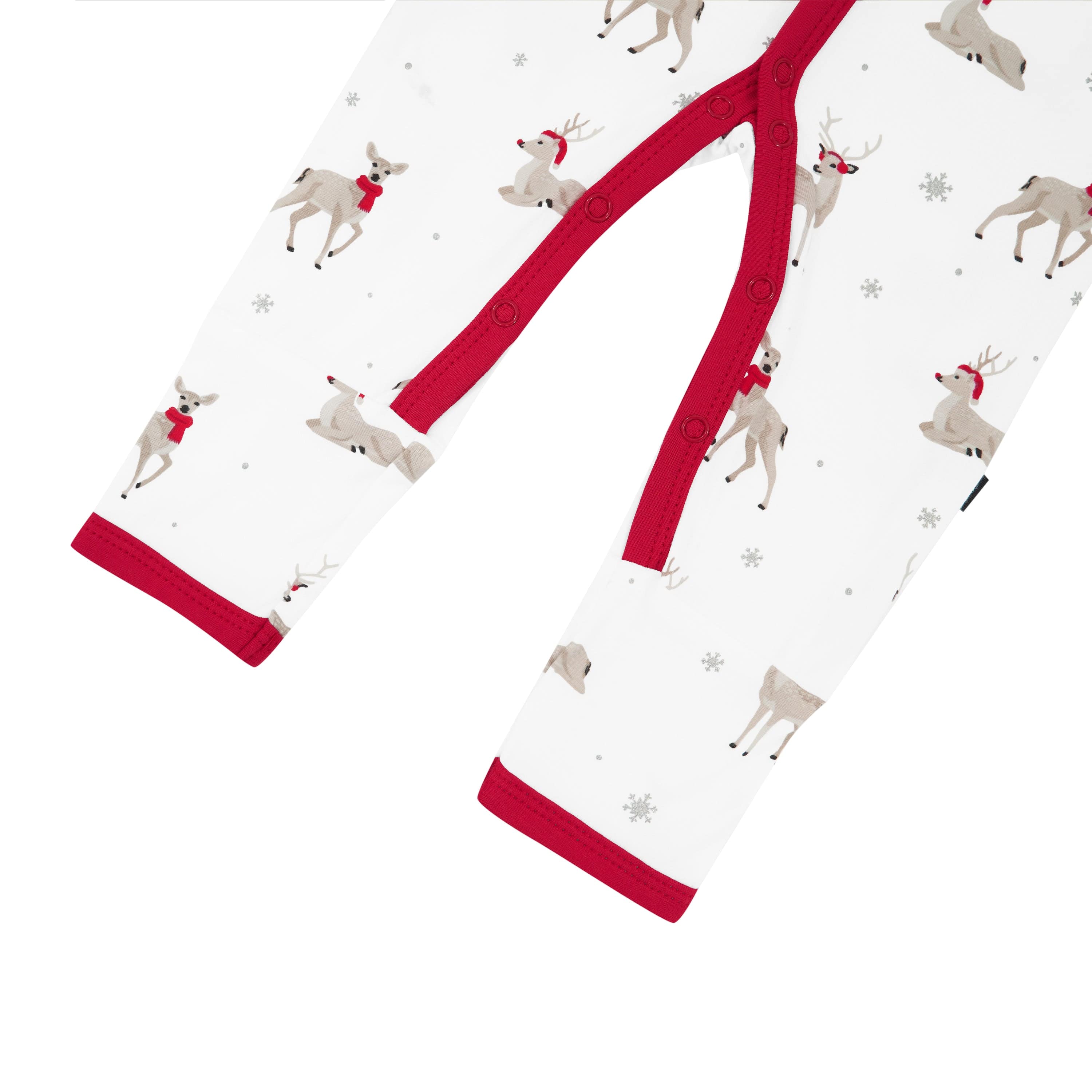 Kyte Baby Snap Romper Romper in Cloud Deer