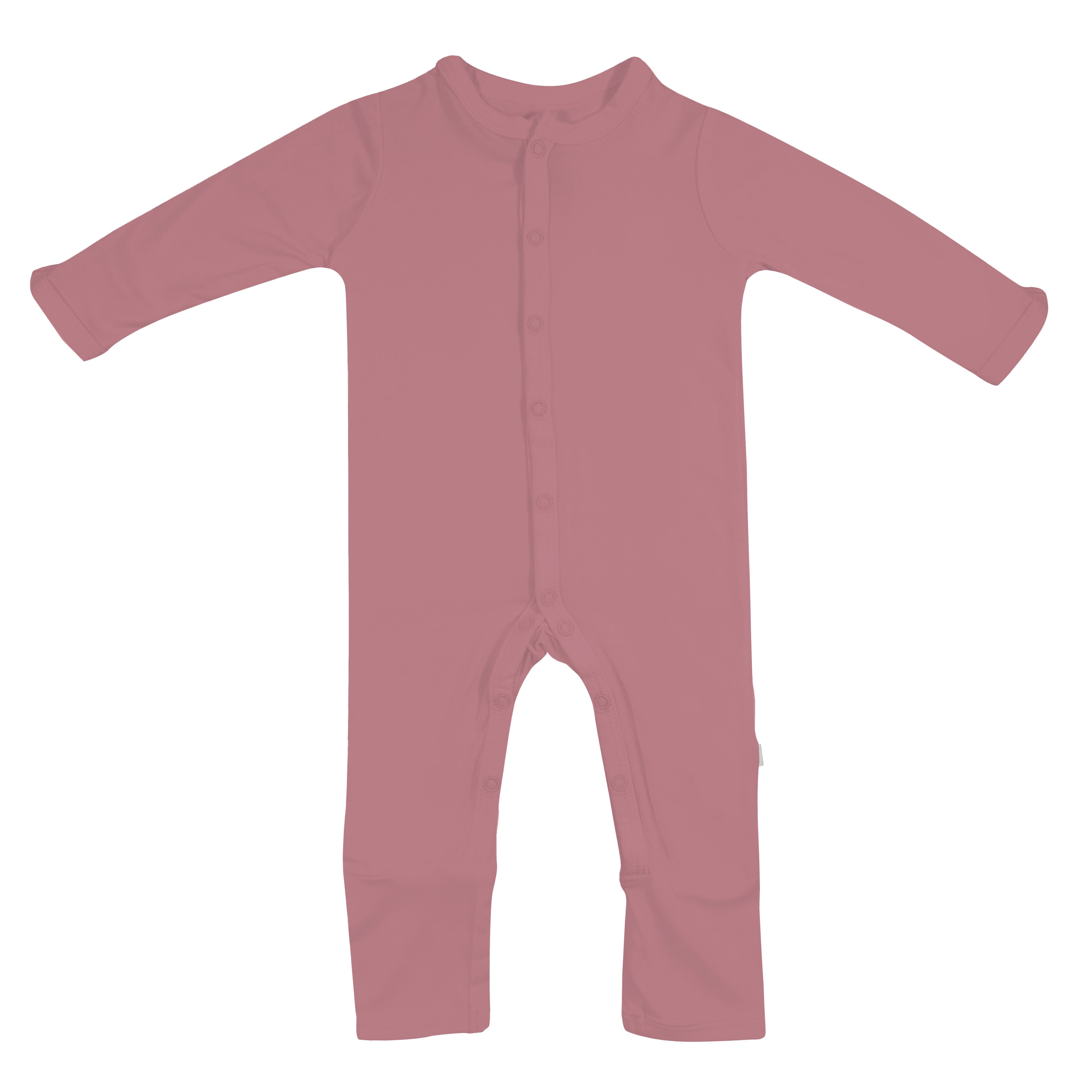Kyte Baby Romper in Dusty Rose