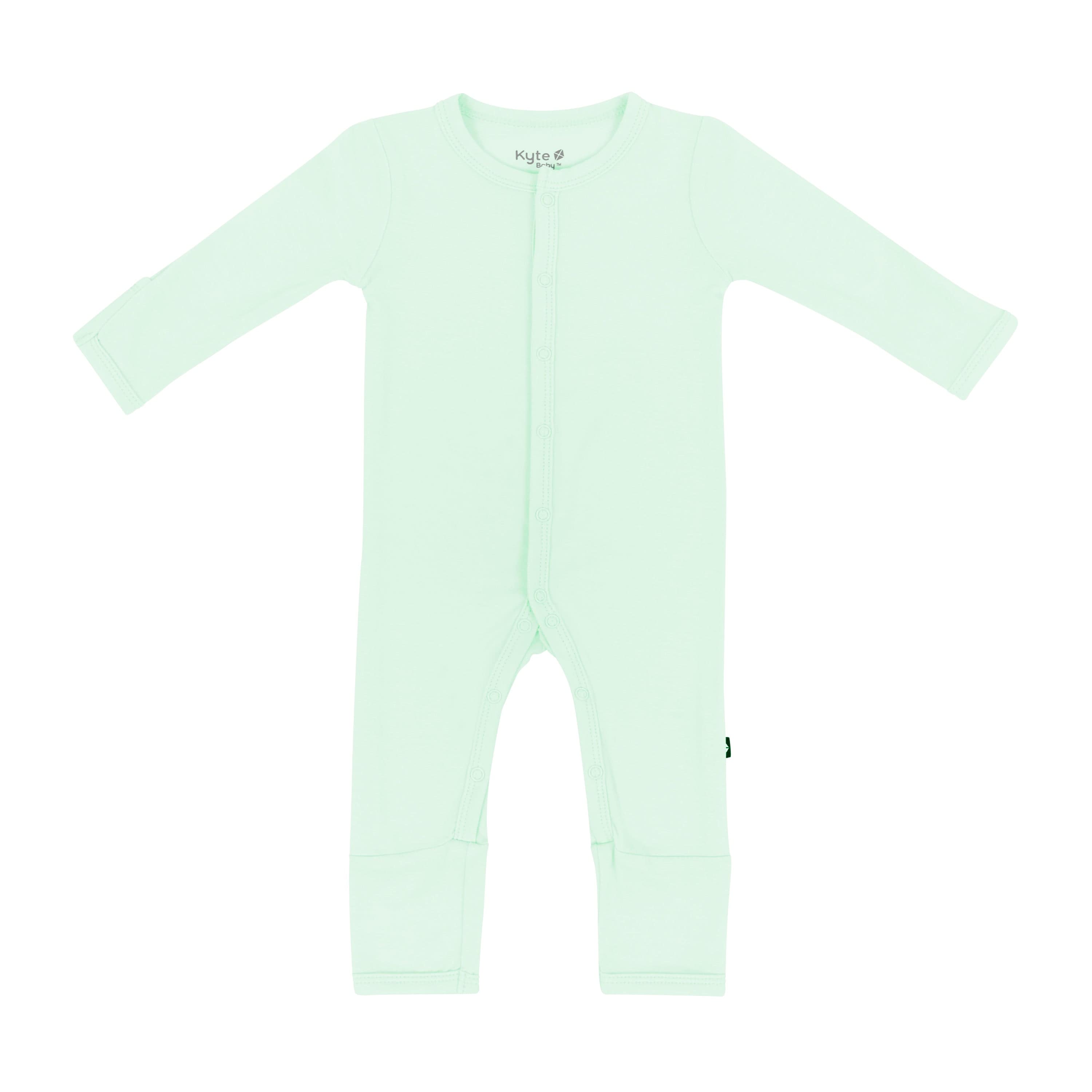 Kyte Baby Snap Romper Romper in Mint