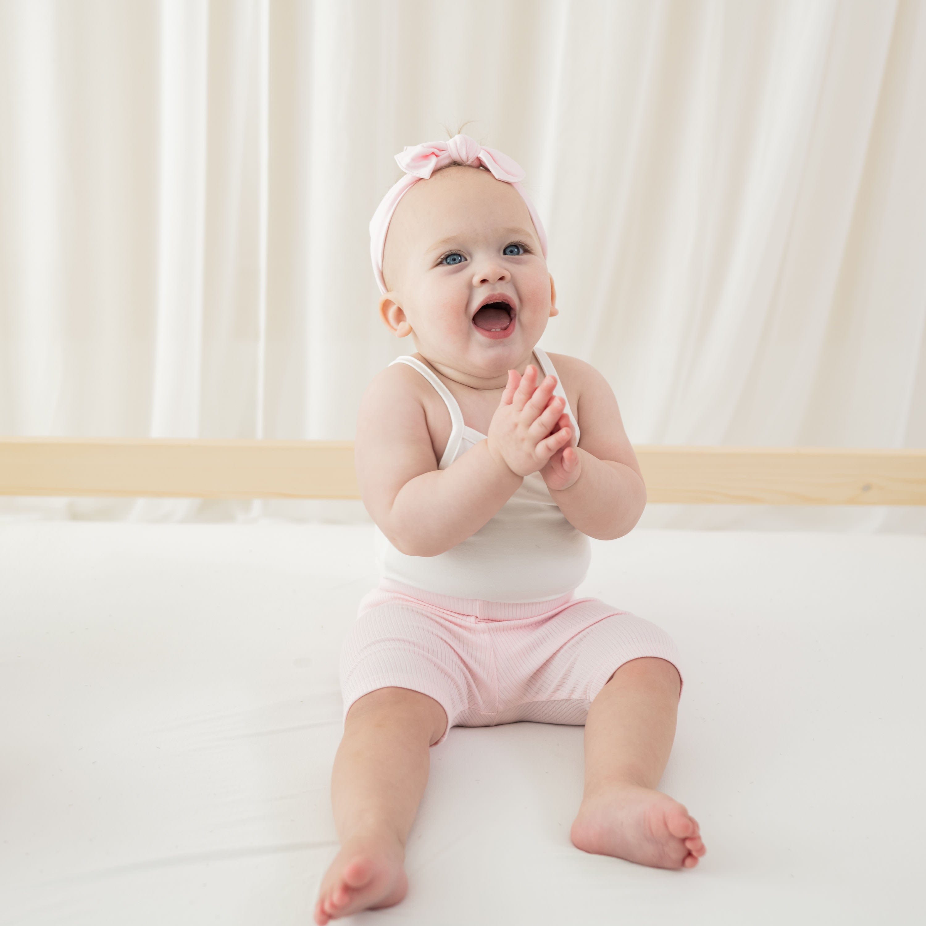 Kyte Baby Spaghetti Strap Leotard Spaghetti Strap Leotard in Cloud