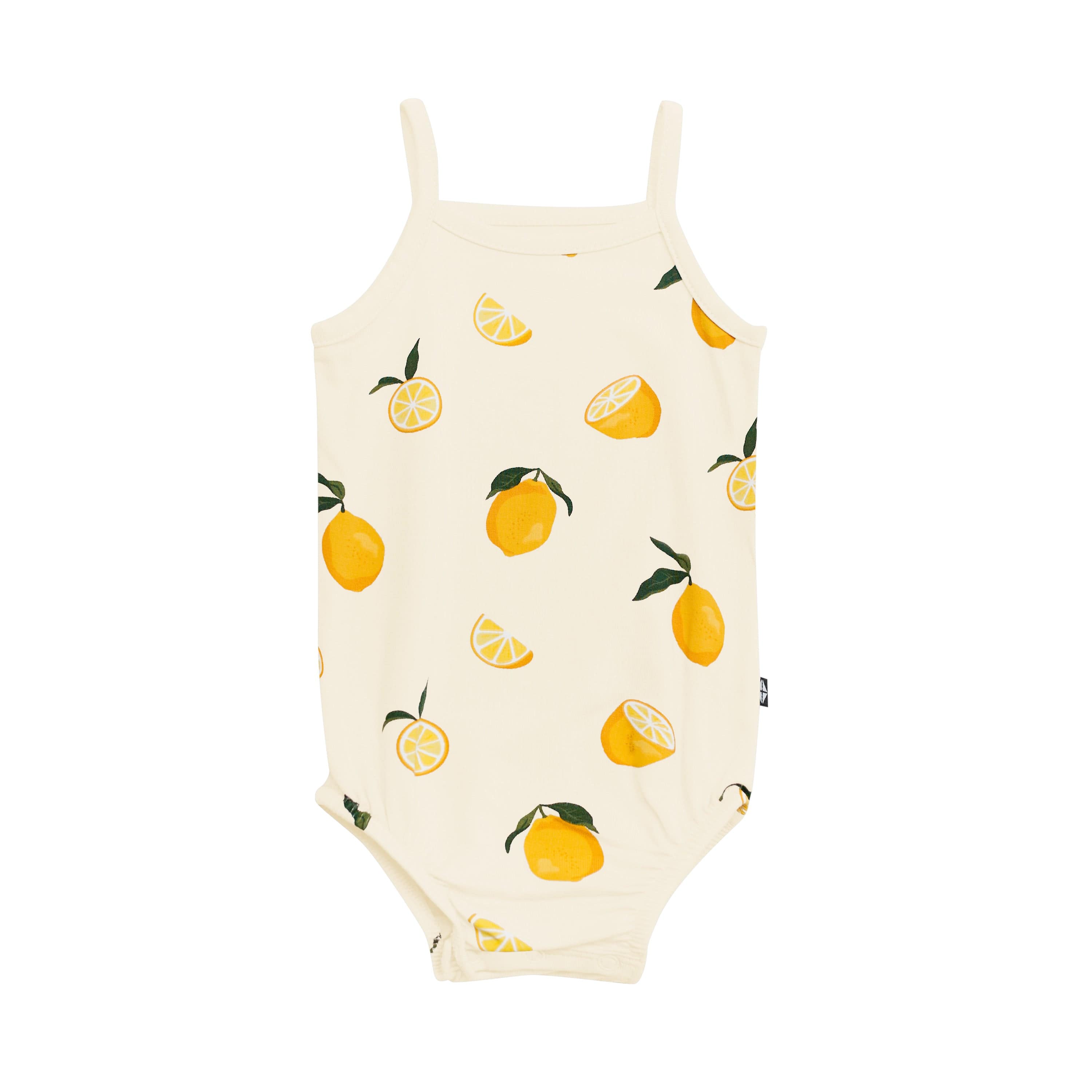 Kyte Baby Spaghetti Strap Leotard Spaghetti Strap Leotard in Lemon