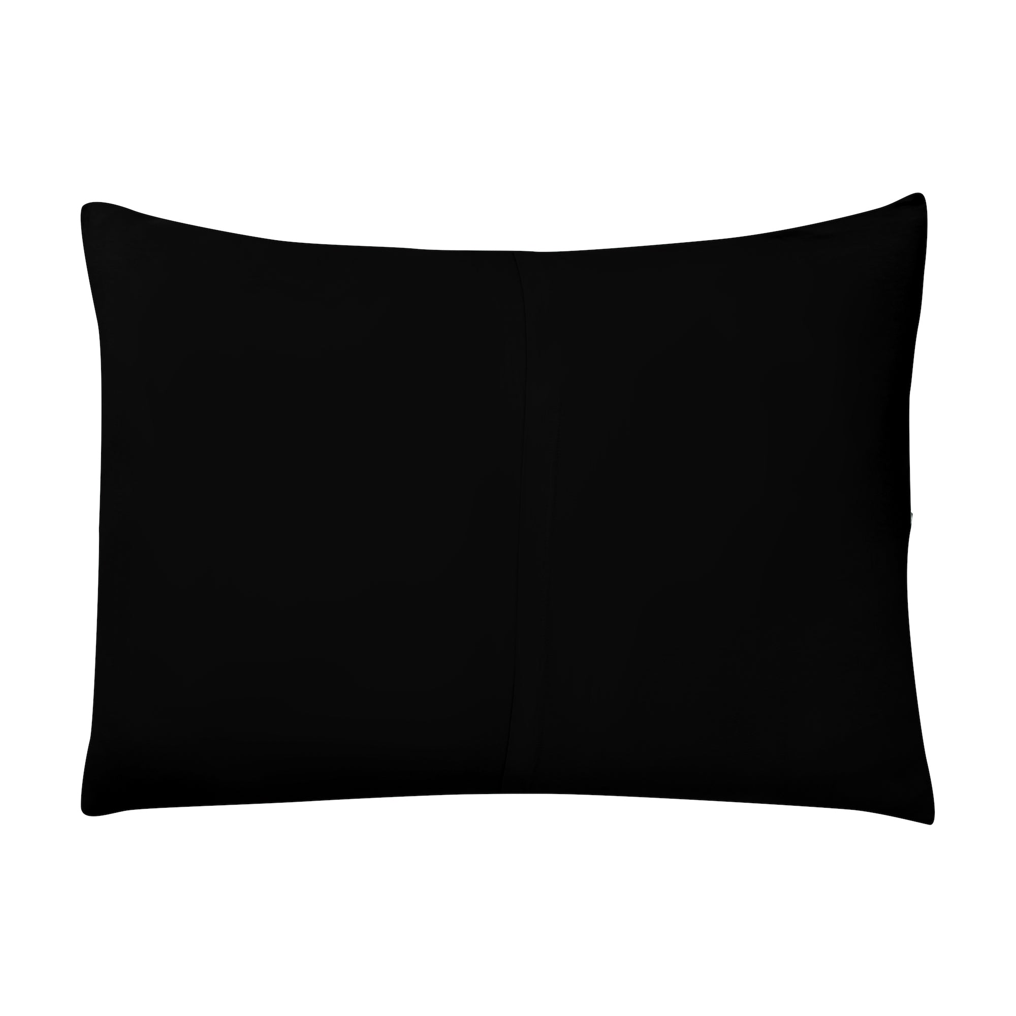 Envelope Closure on Kyte Baby Standard Pillowcase in Midnight black