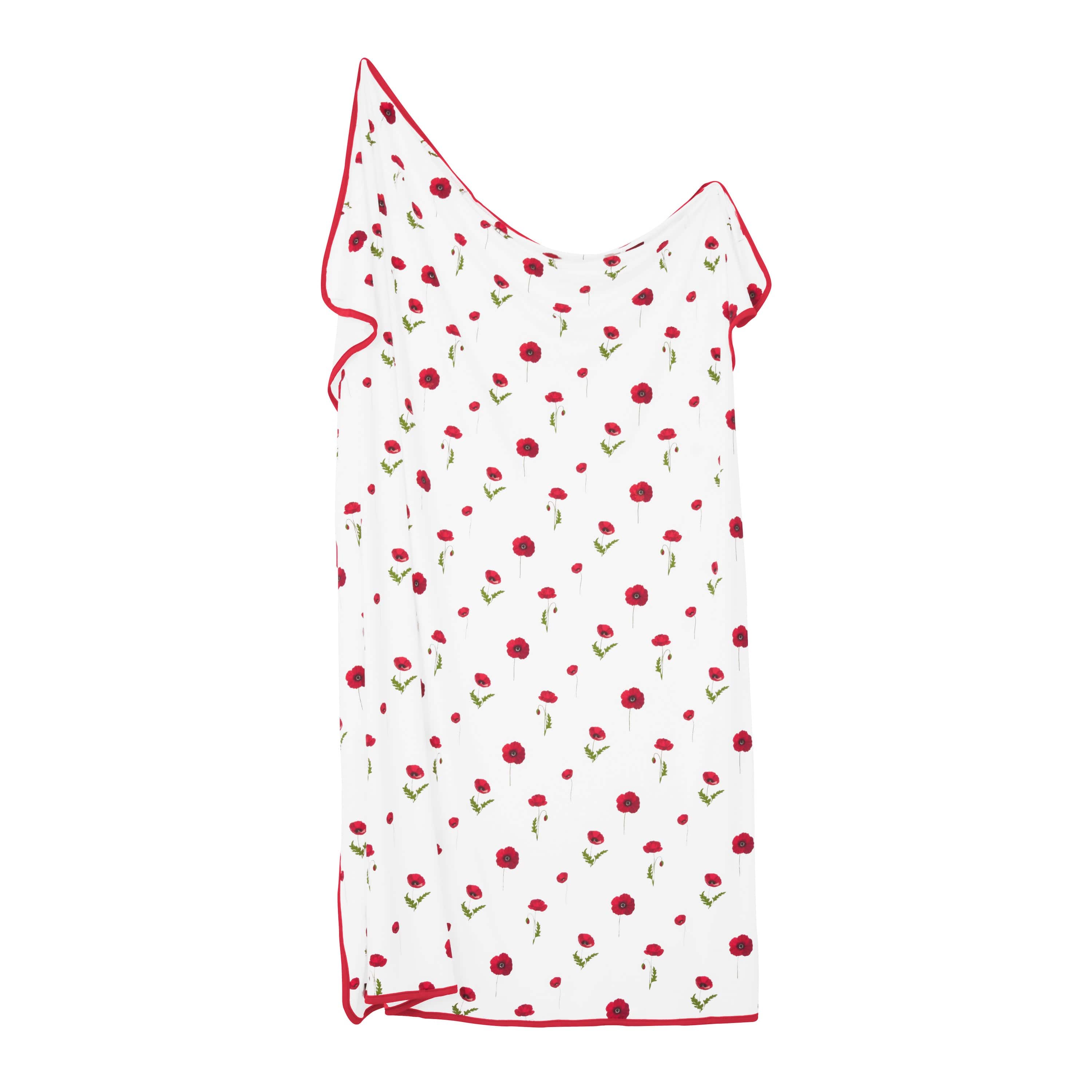 Kyte Baby Swaddle Blanket in Cloud Poppies