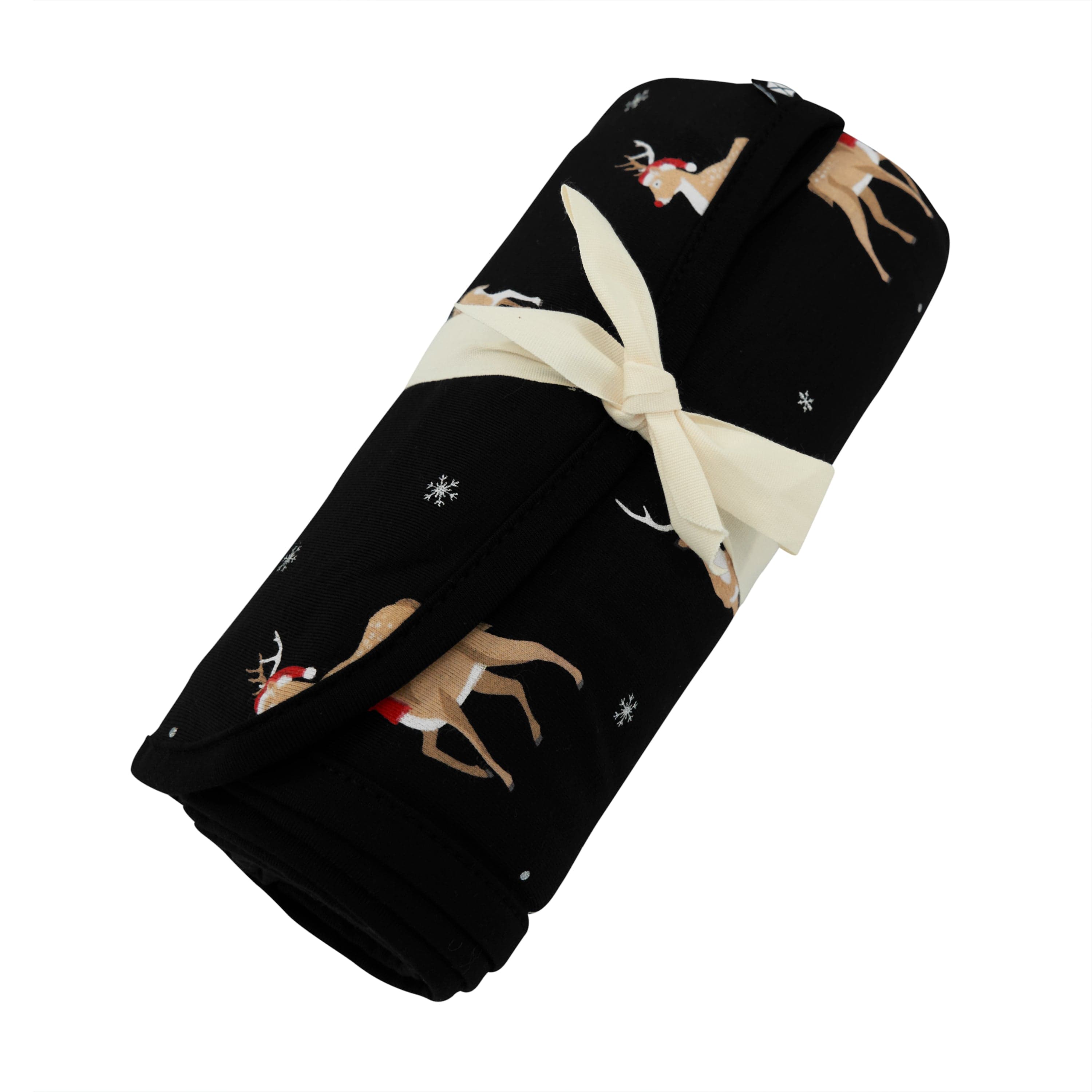 Kyte Baby Swaddling Blanket Midnight Deer / Infant Swaddle Blanket in Midnight Deer