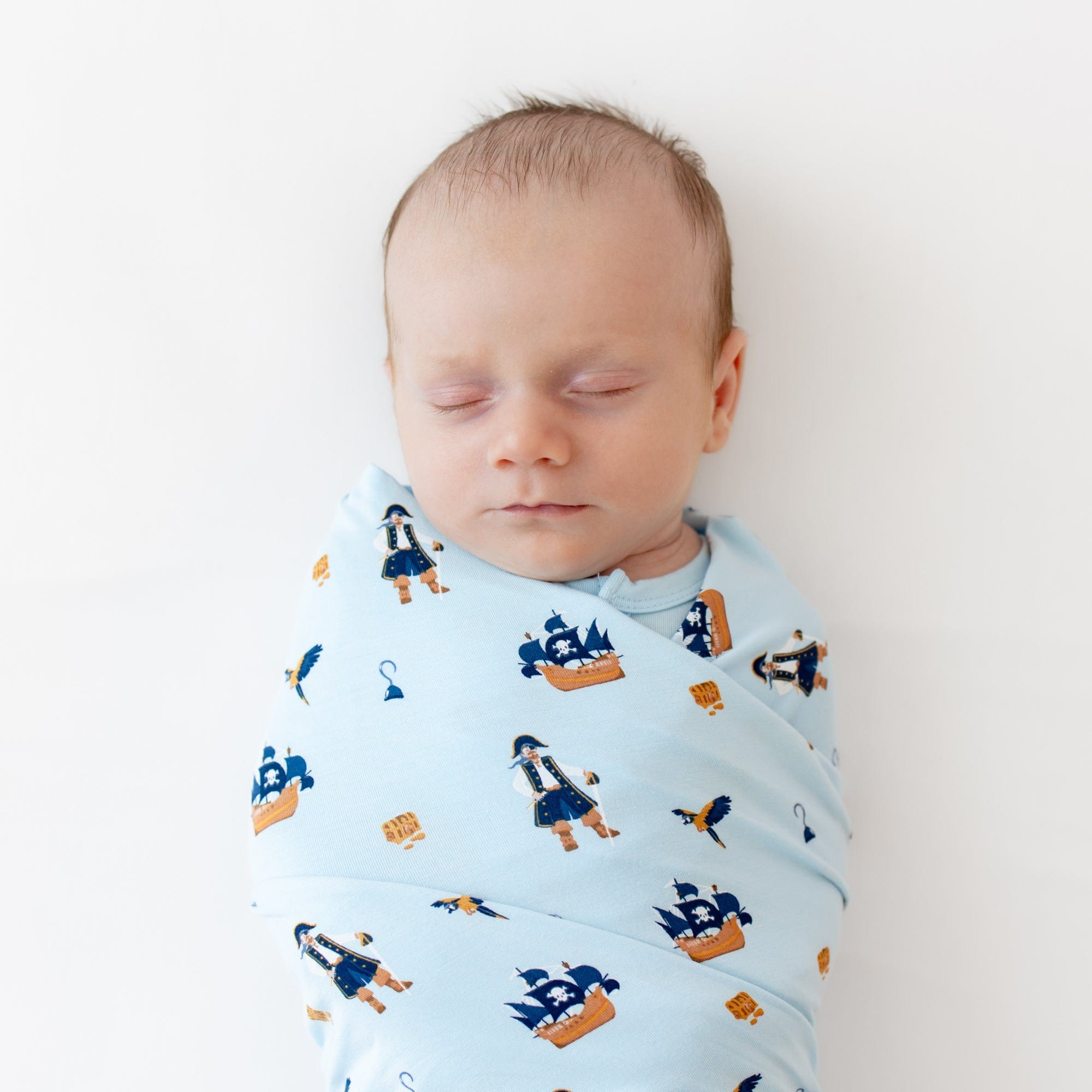 Kyte Baby Swaddling Blanket Pirate / Infant Swaddle Blanket in Pirate