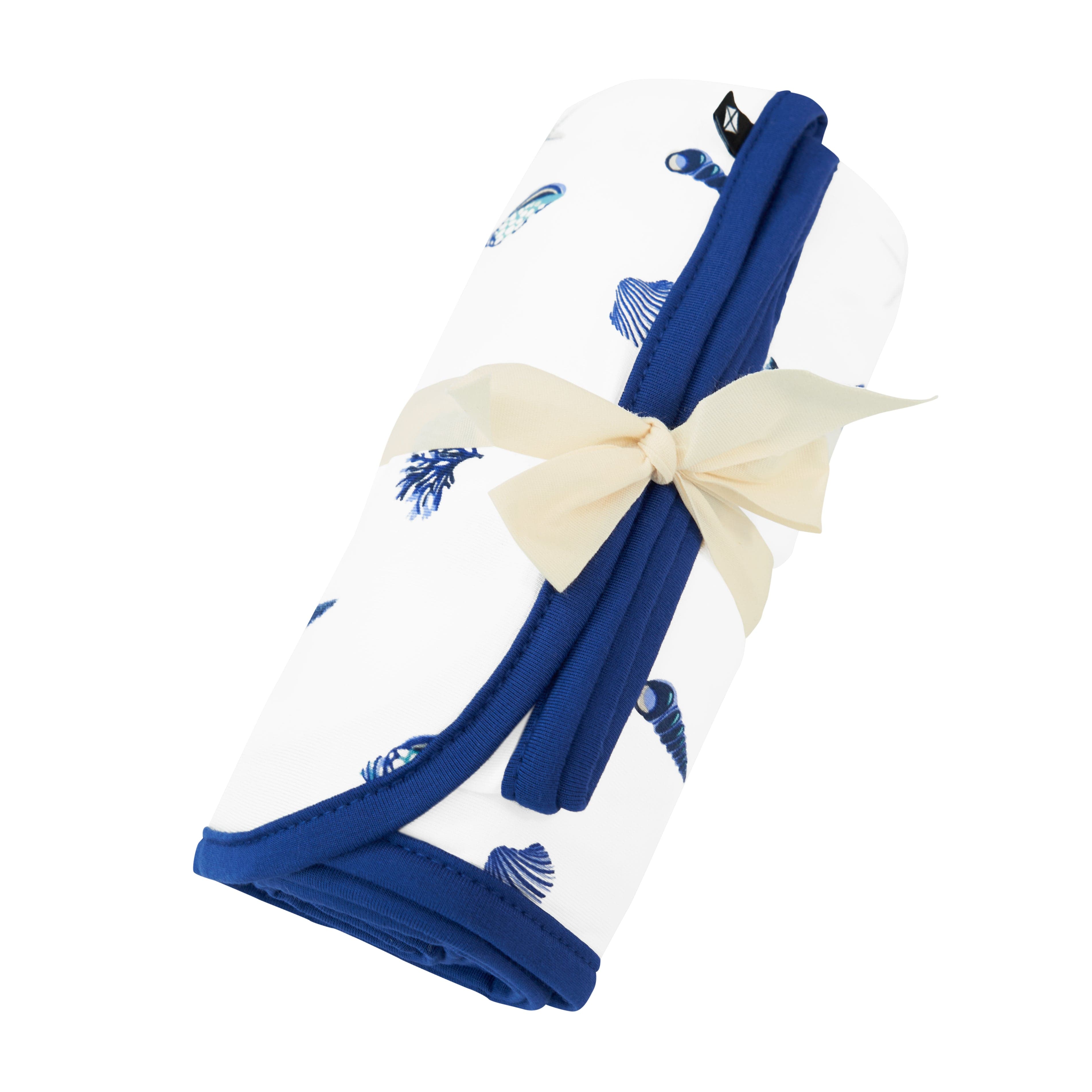 Kyte Baby Swaddling Blanket Royal Shell / Infant Swaddle Blanket in Royal Shell