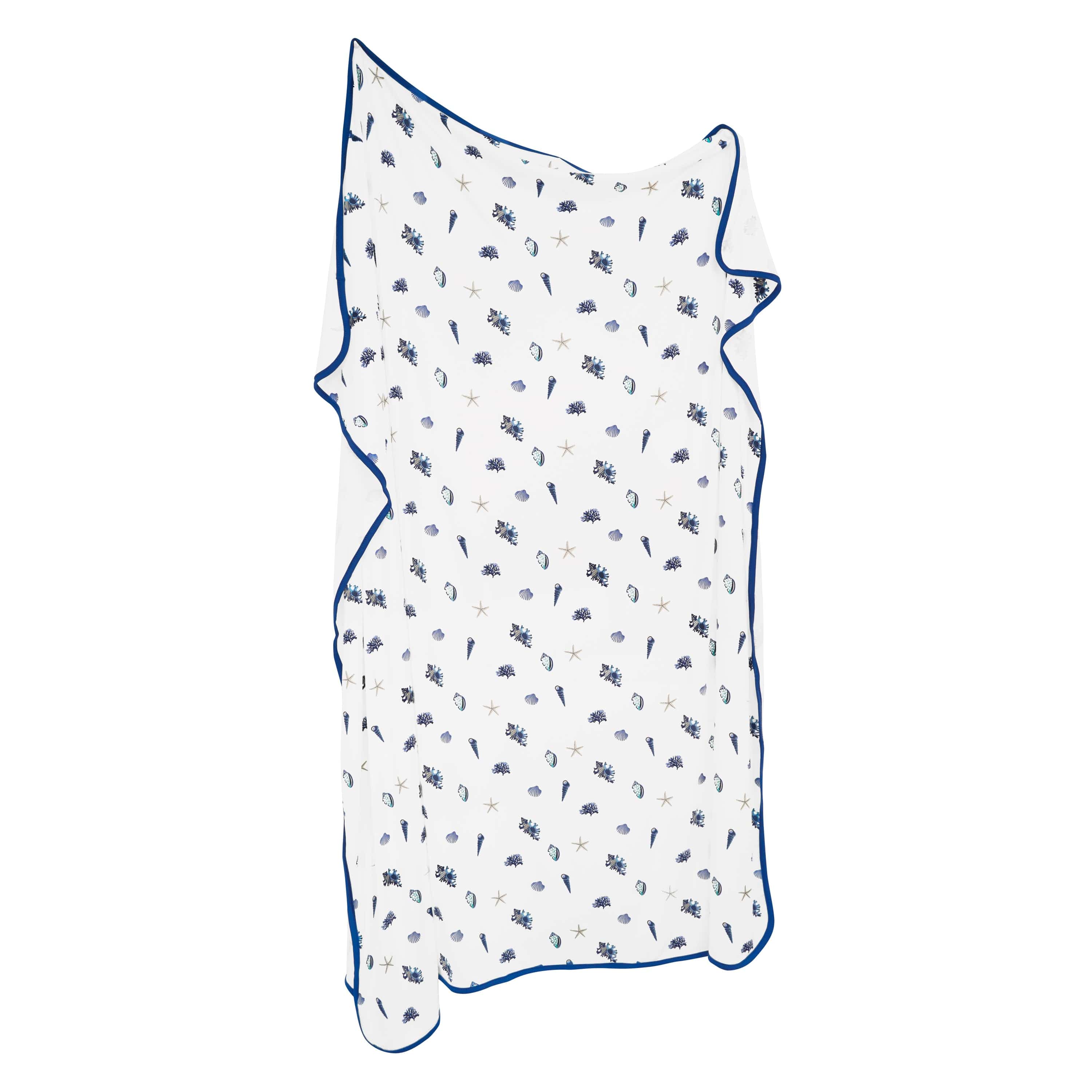 Kyte Baby Swaddling Blanket Royal Shell / Infant Swaddle Blanket in Royal Shell