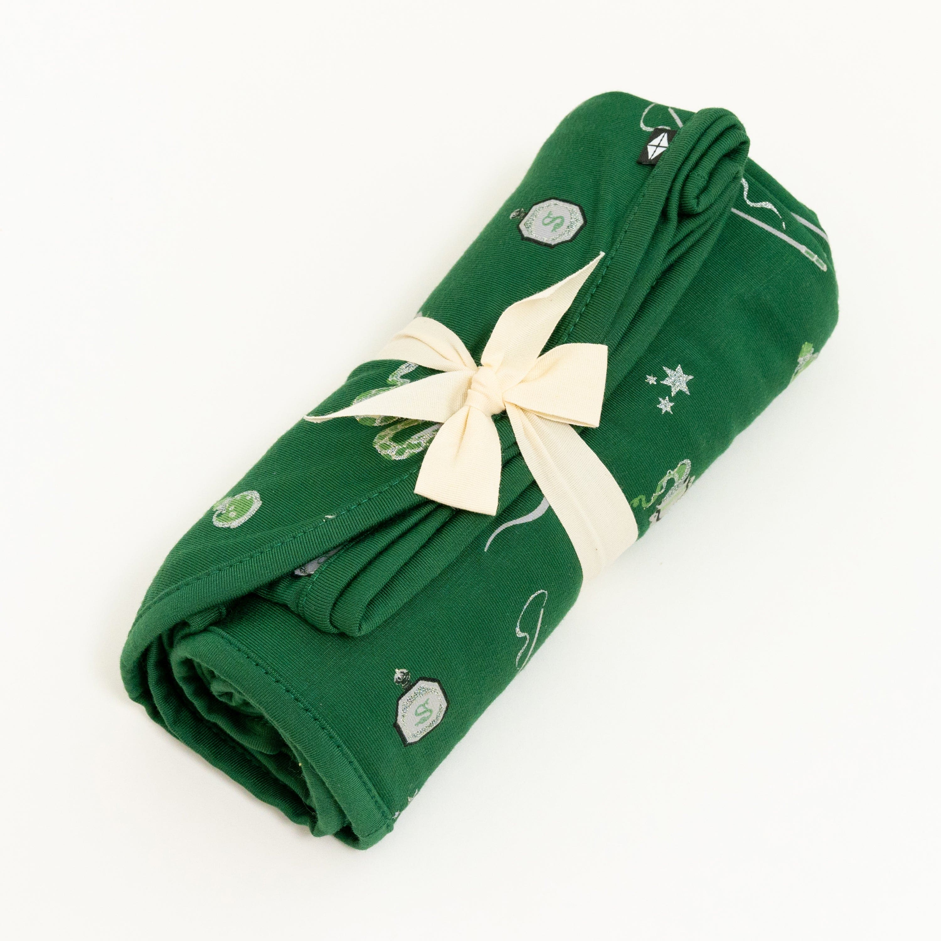 Kyte Baby Swaddling Blanket Slytherin™ / Infant Swaddle Blanket in Slytherin™