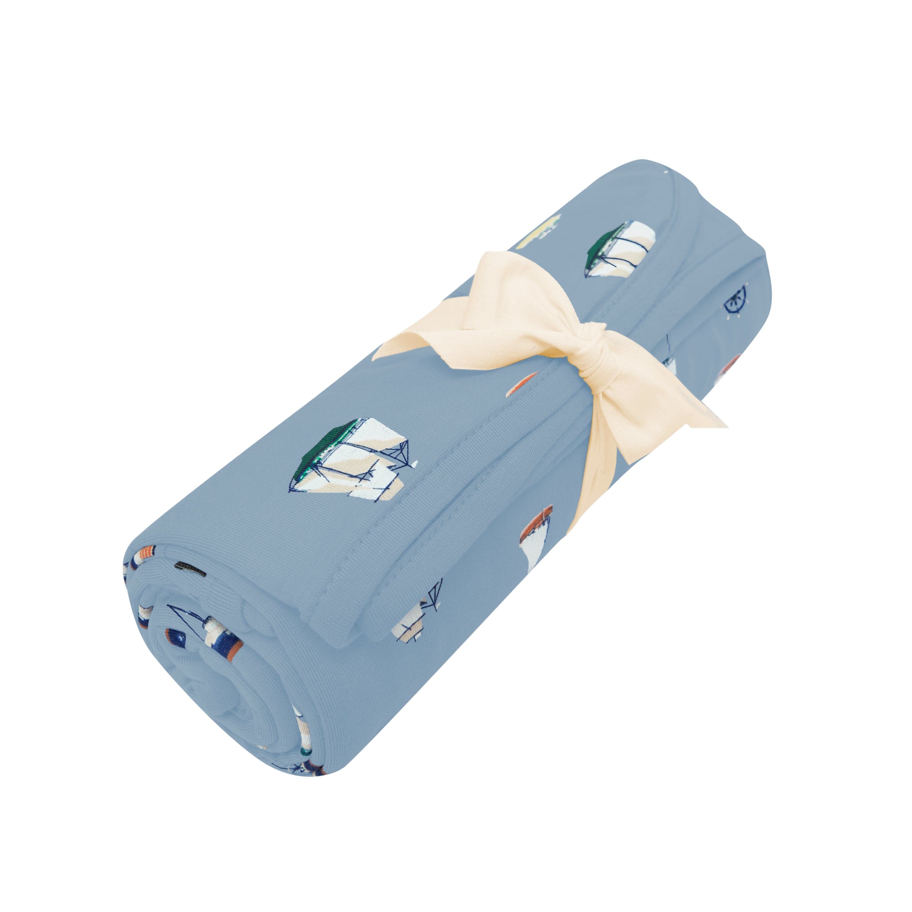 Kyte Baby Swaddling Blanket Vintage Boats / Infant Swaddle Blanket in Vintage Boats