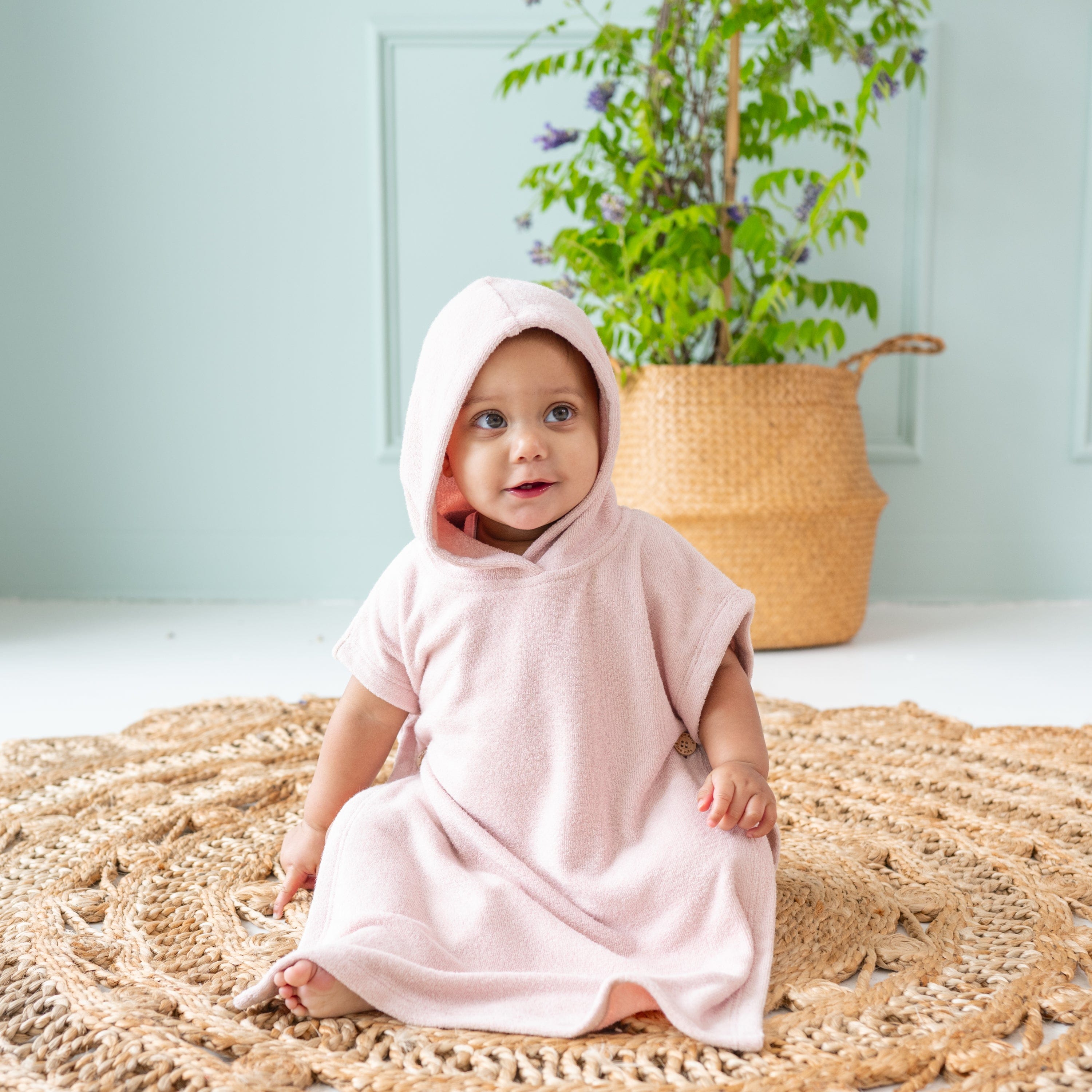 Kyte Baby Swim Poncho Swim Poncho in Blush