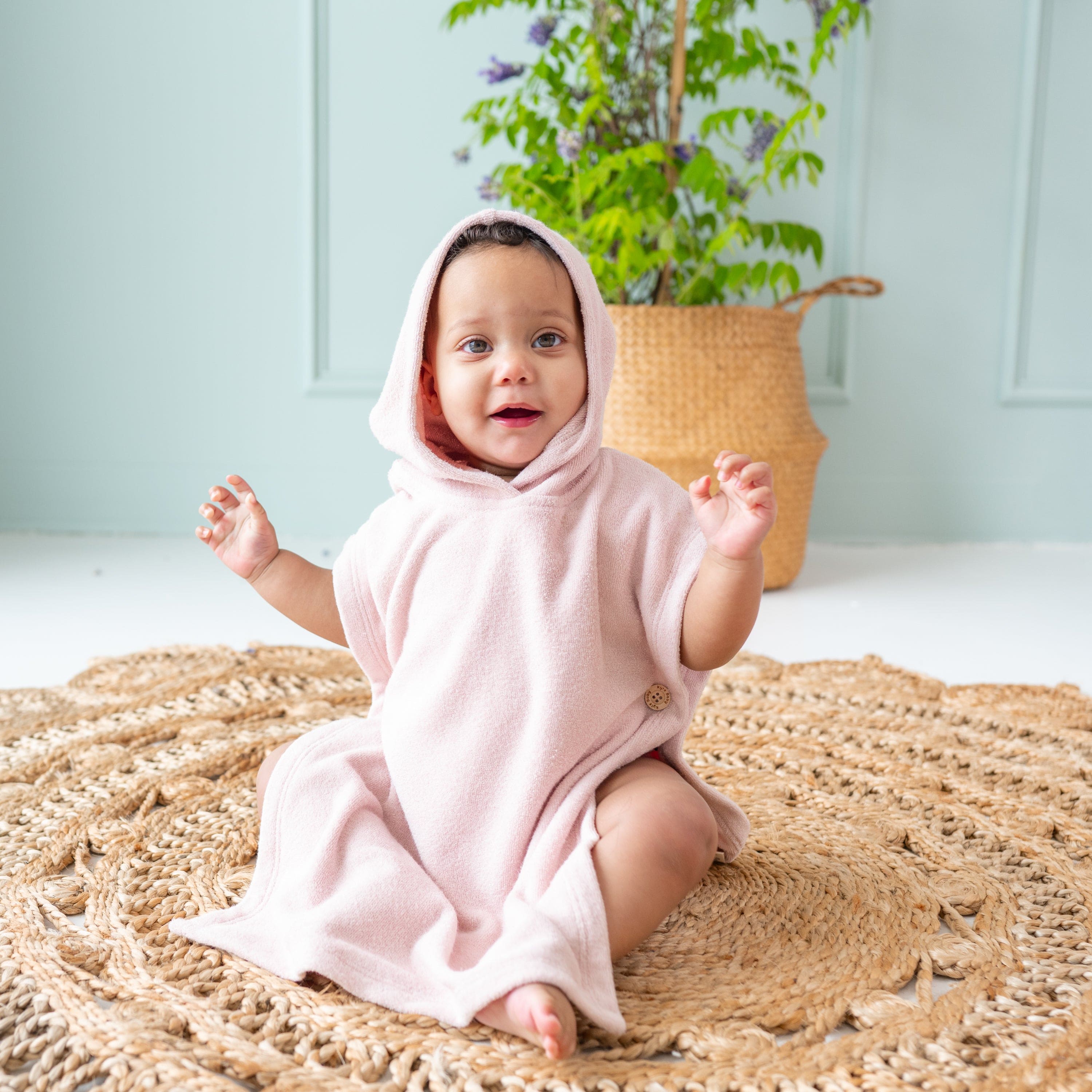 Kyte Baby Swim Poncho Swim Poncho in Blush