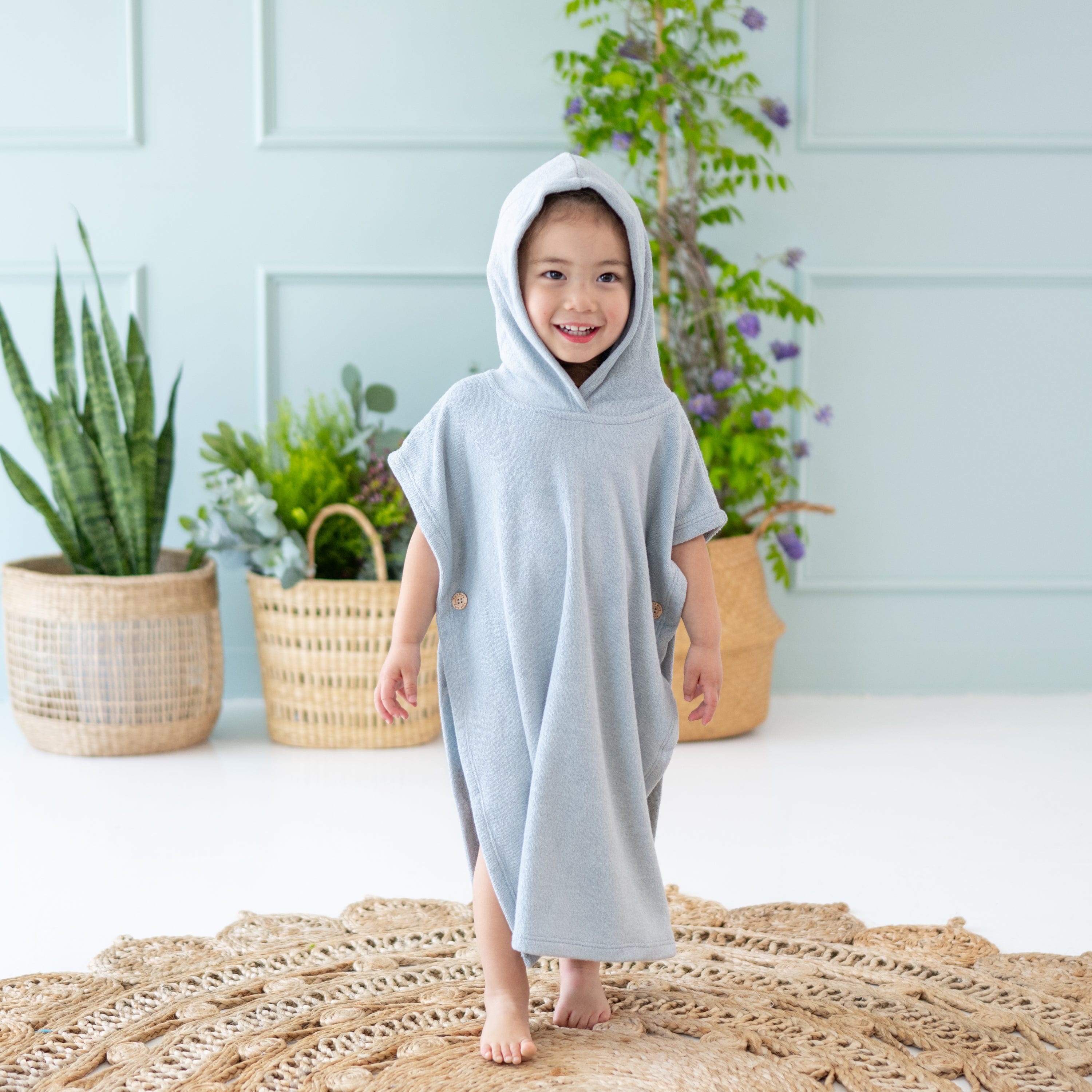 Kyte Baby Swim Poncho Swim Poncho in Fog