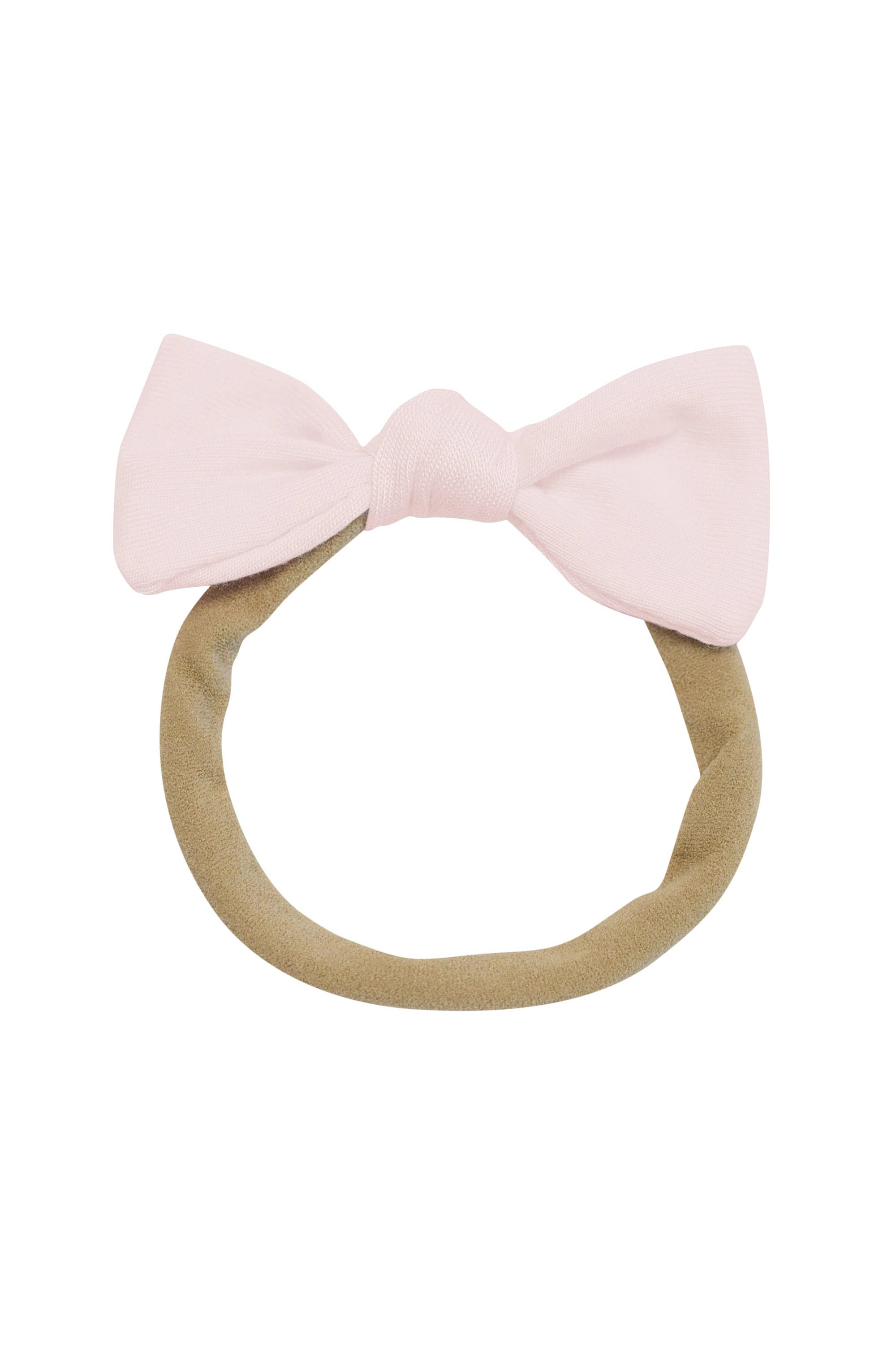 Kyte Baby Tiny Nylon Bow in Blush