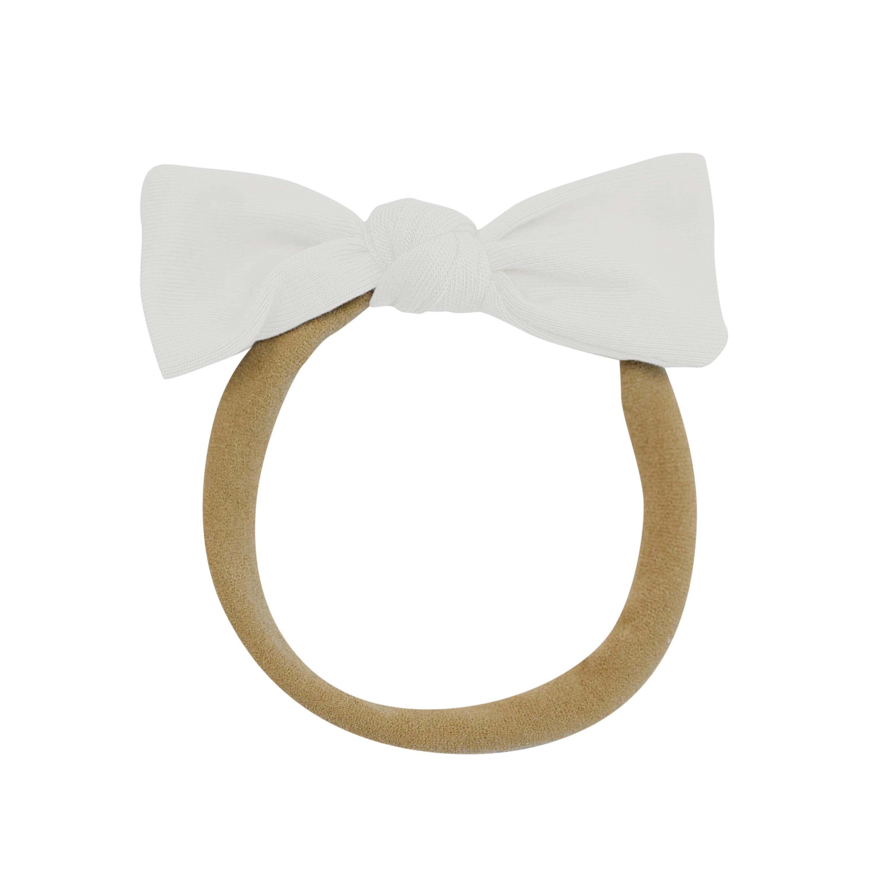 Kyte Baby Tiny Nylon Bow in Oat