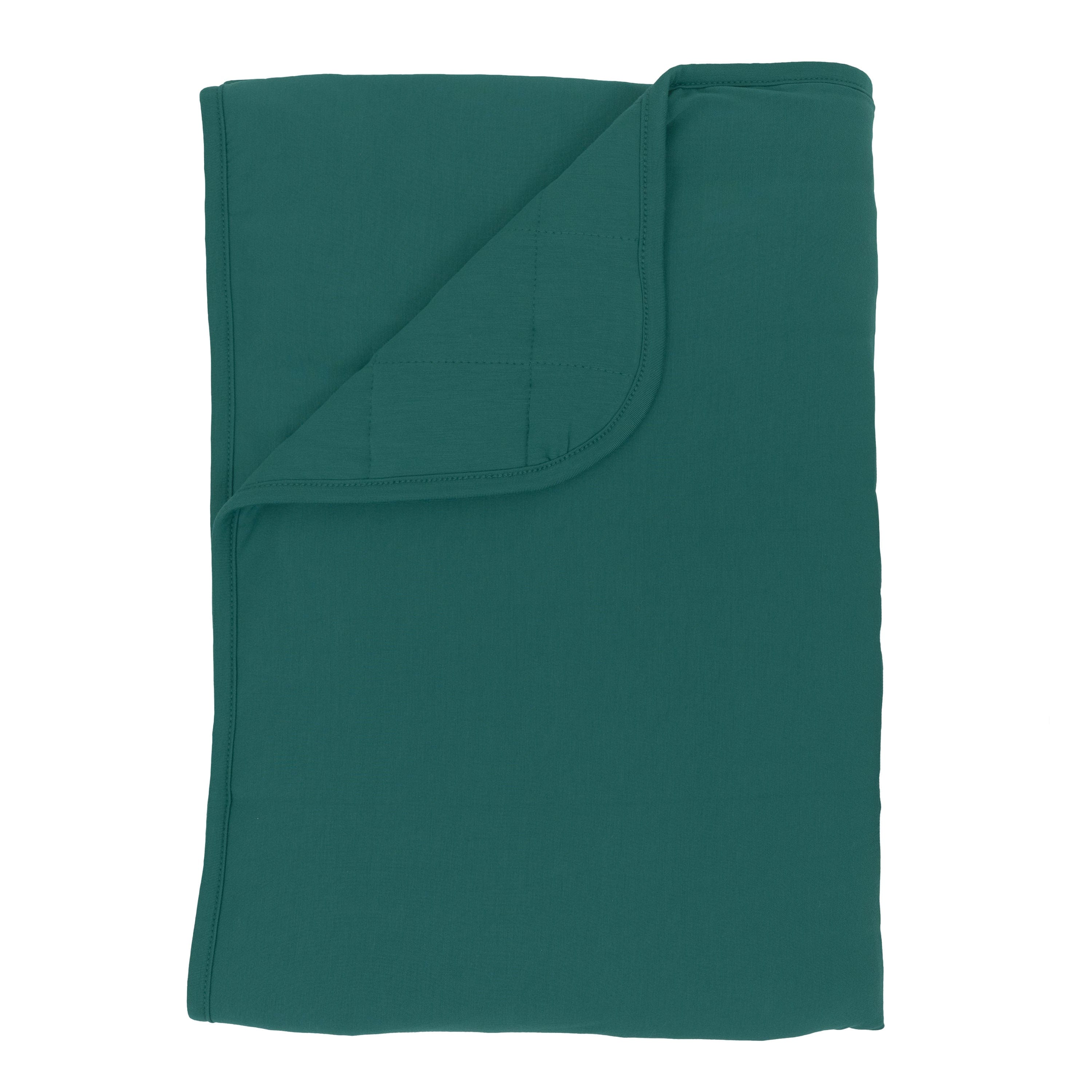 Kyte Baby Toddler Blanket in Emerald 2.5