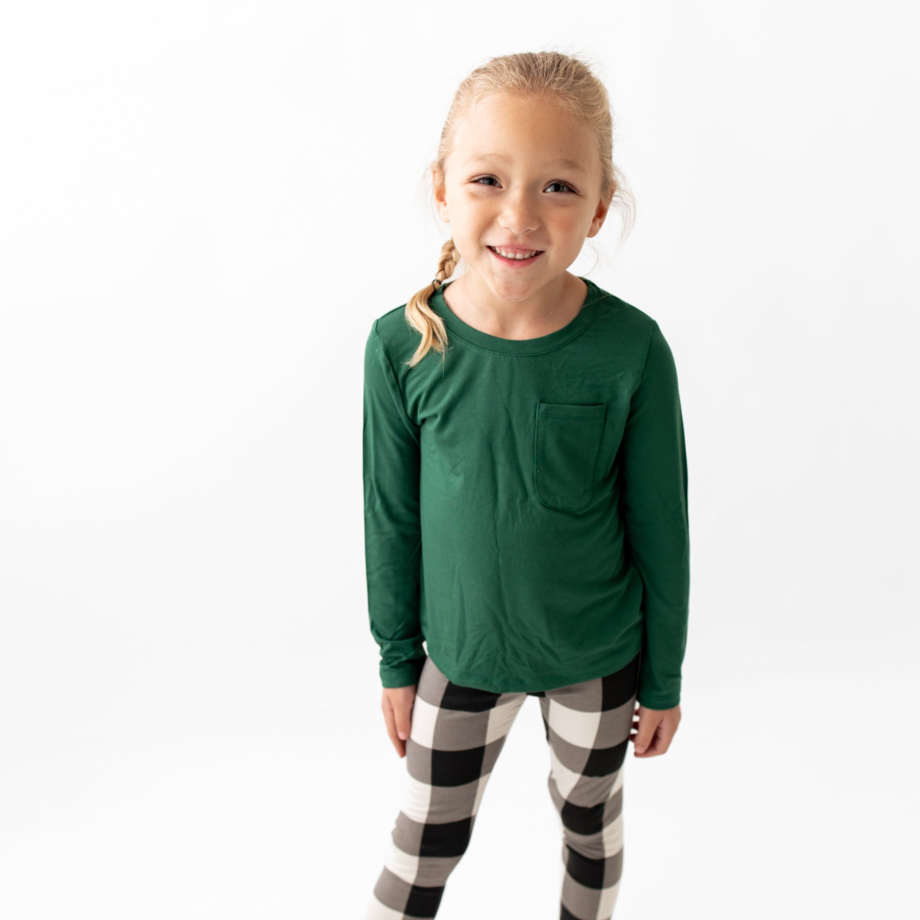 Kyte Baby Toddler Leggings Toddler Leggings in Midnight Plaid