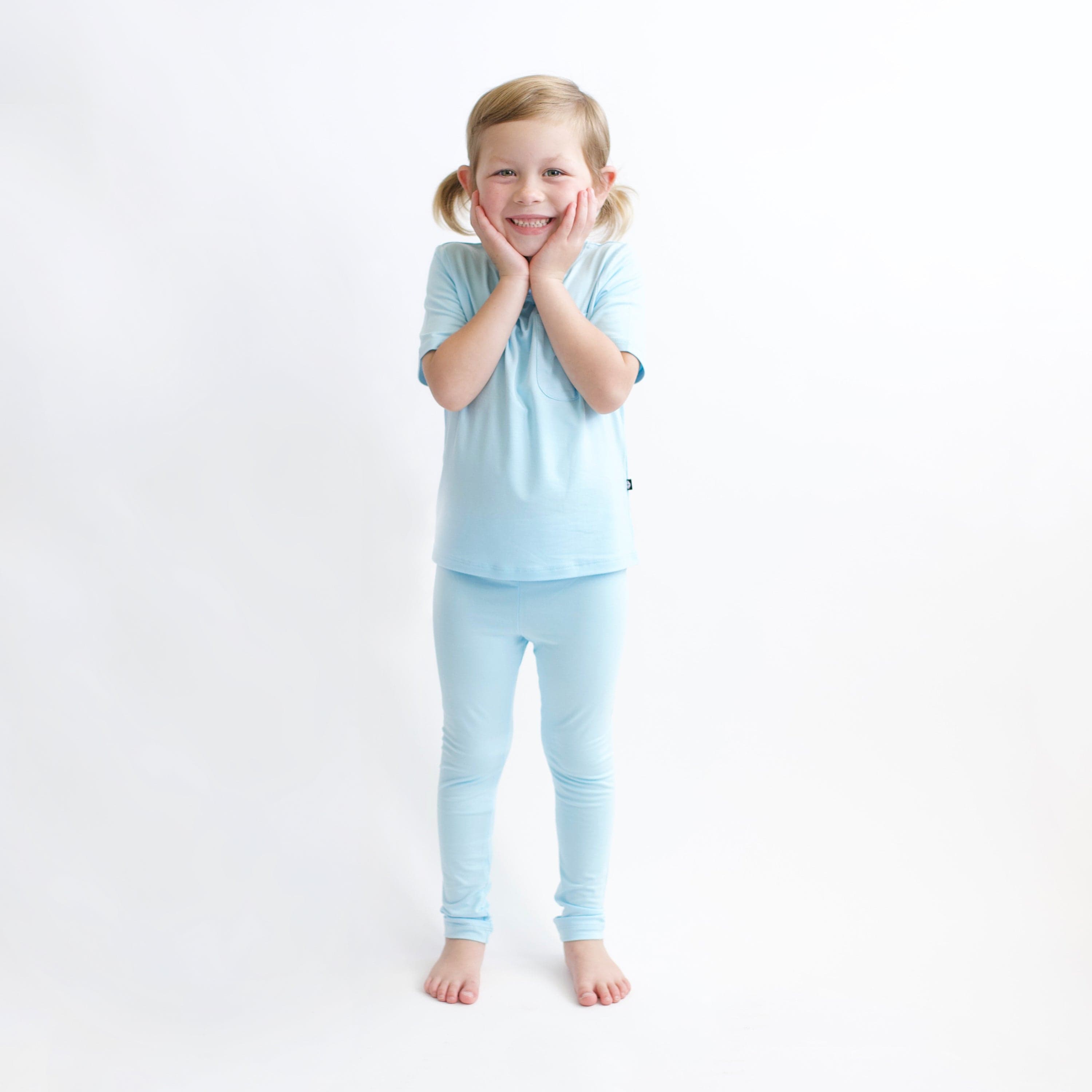 Kyte Baby Toddler Leggings Toddler Leggings in Powder