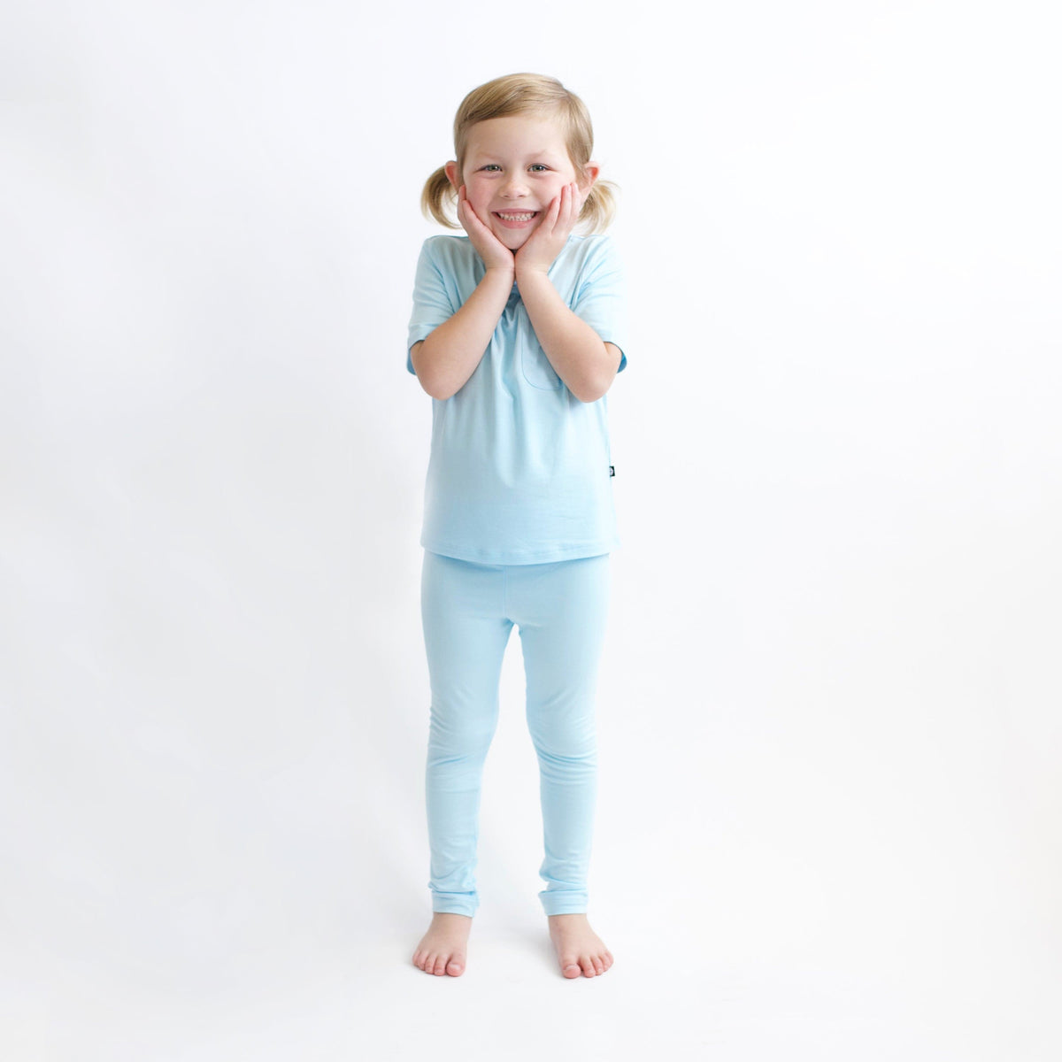 Kyte Baby Toddler Leggings Toddler Leggings in Powder