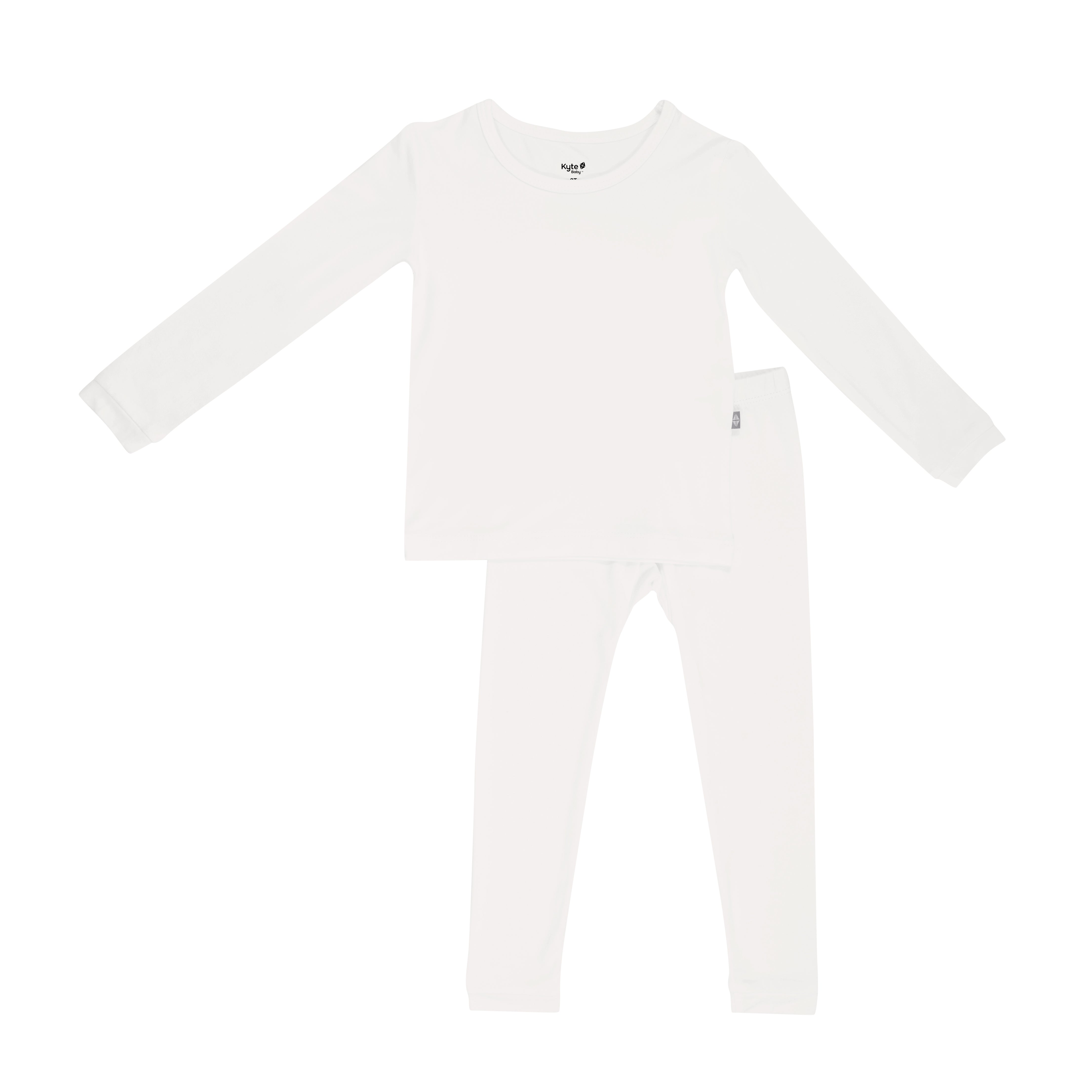 Long Sleeve Pajama Set in Cloud