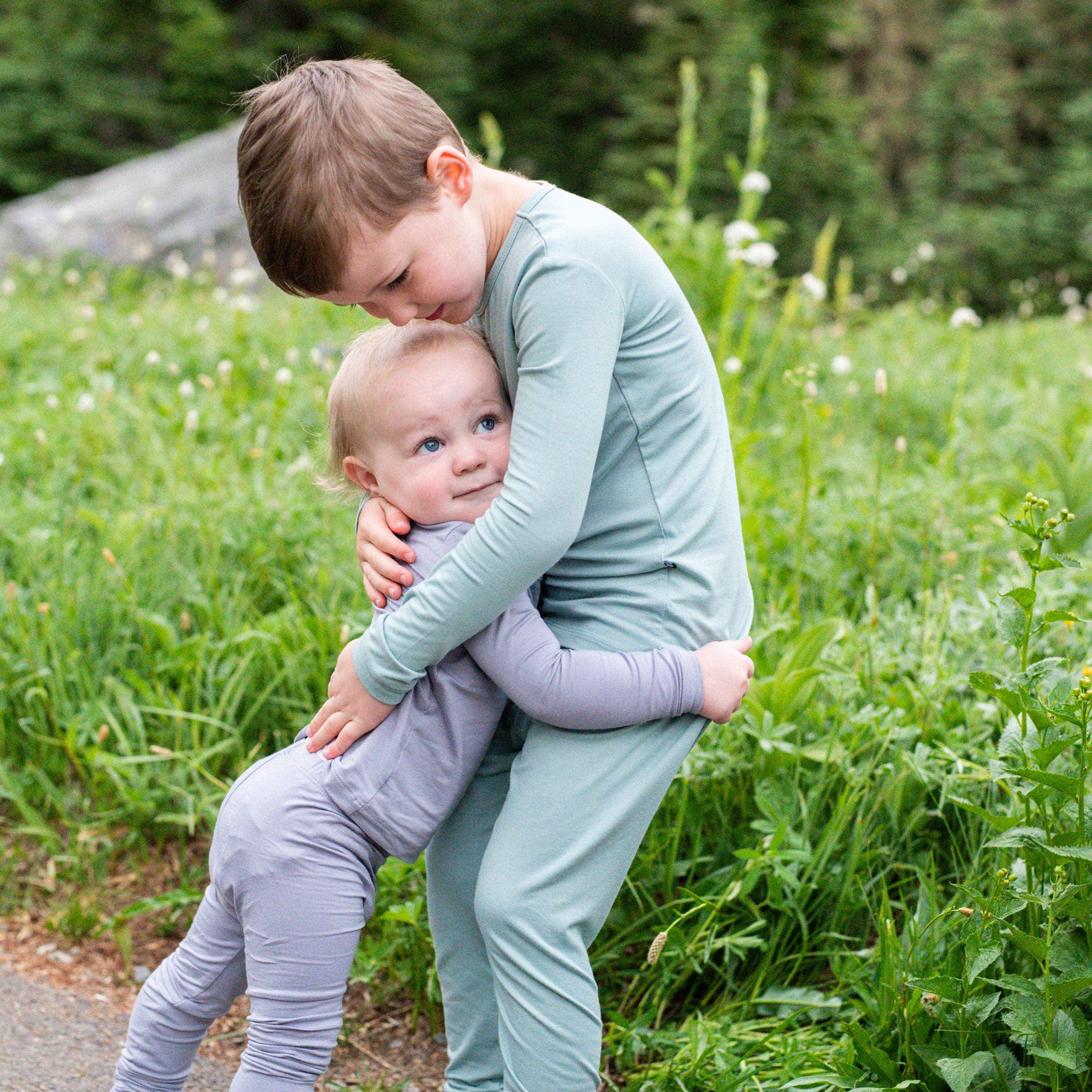 Kyte Baby Toddler Long Sleeve Pajamas Long Sleeve Pajamas in Glacier