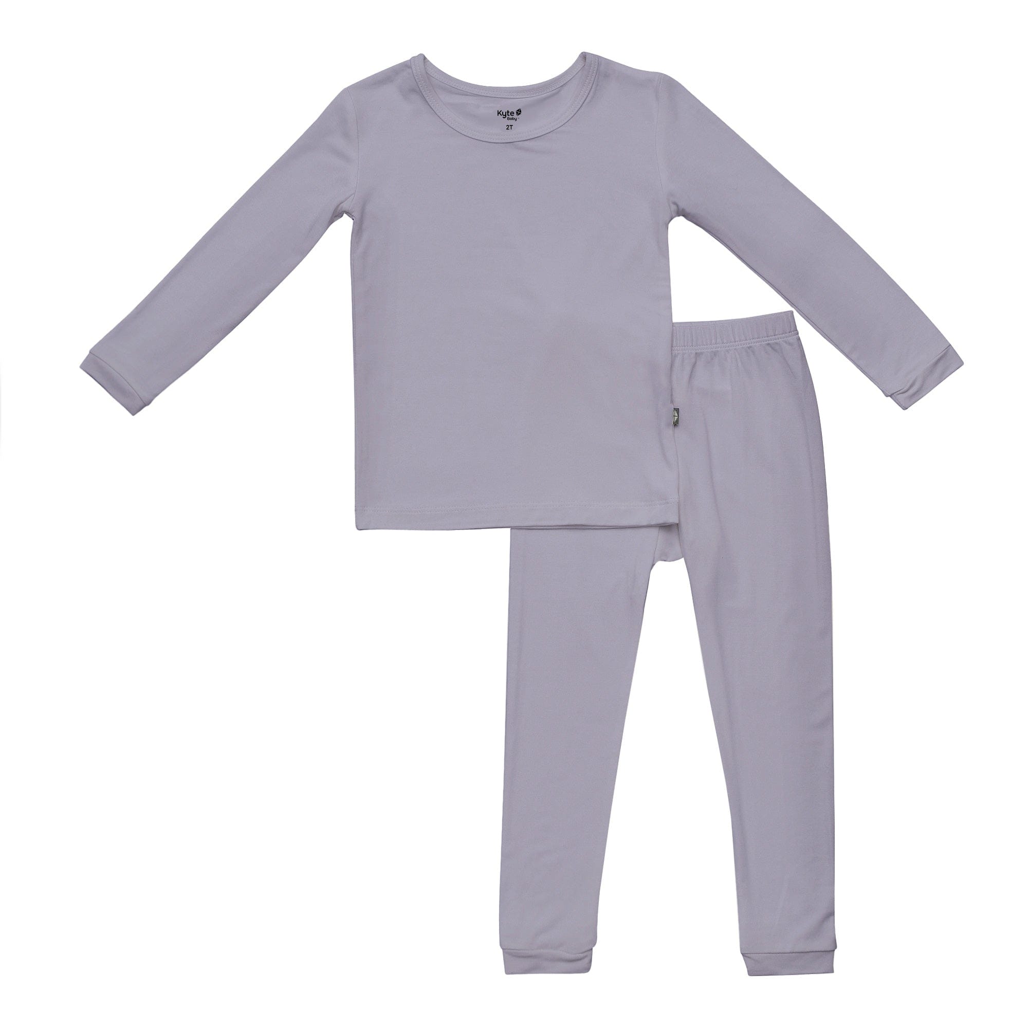 Kyte Baby Toddler Long Sleeve Pajamas Long Sleeve Pajamas in Haze