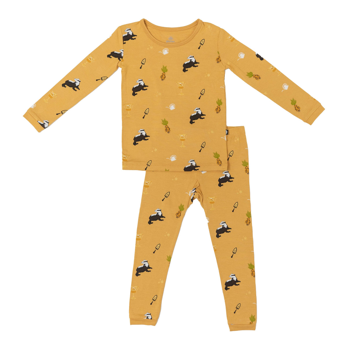 Kyte BABY Toddler Long Sleeve Pajamas Long Sleeve Pajamas in Hufflepuff™