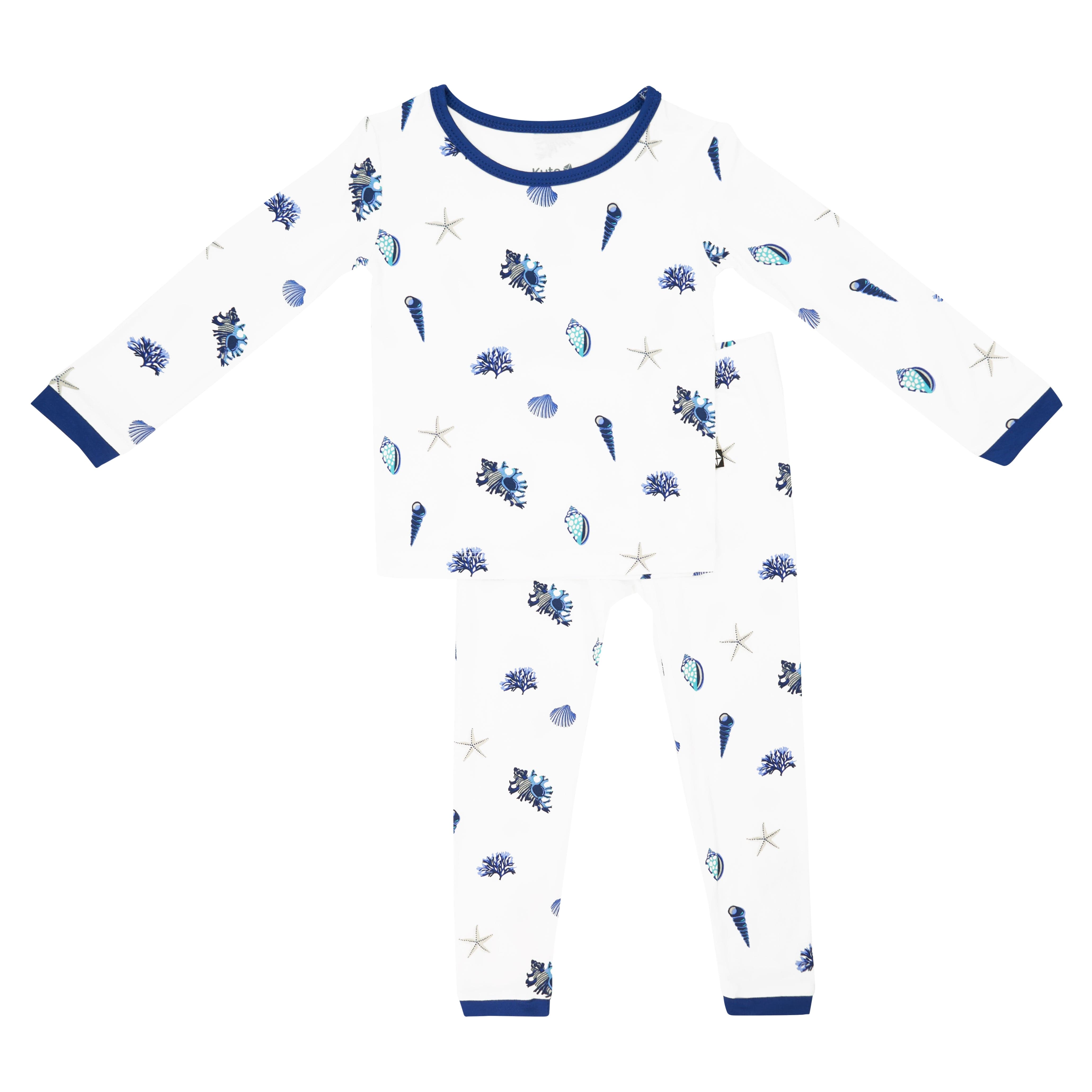 Kyte Baby Toddler Long Sleeve Pajamas Long Sleeve Pajamas in Royal Shell