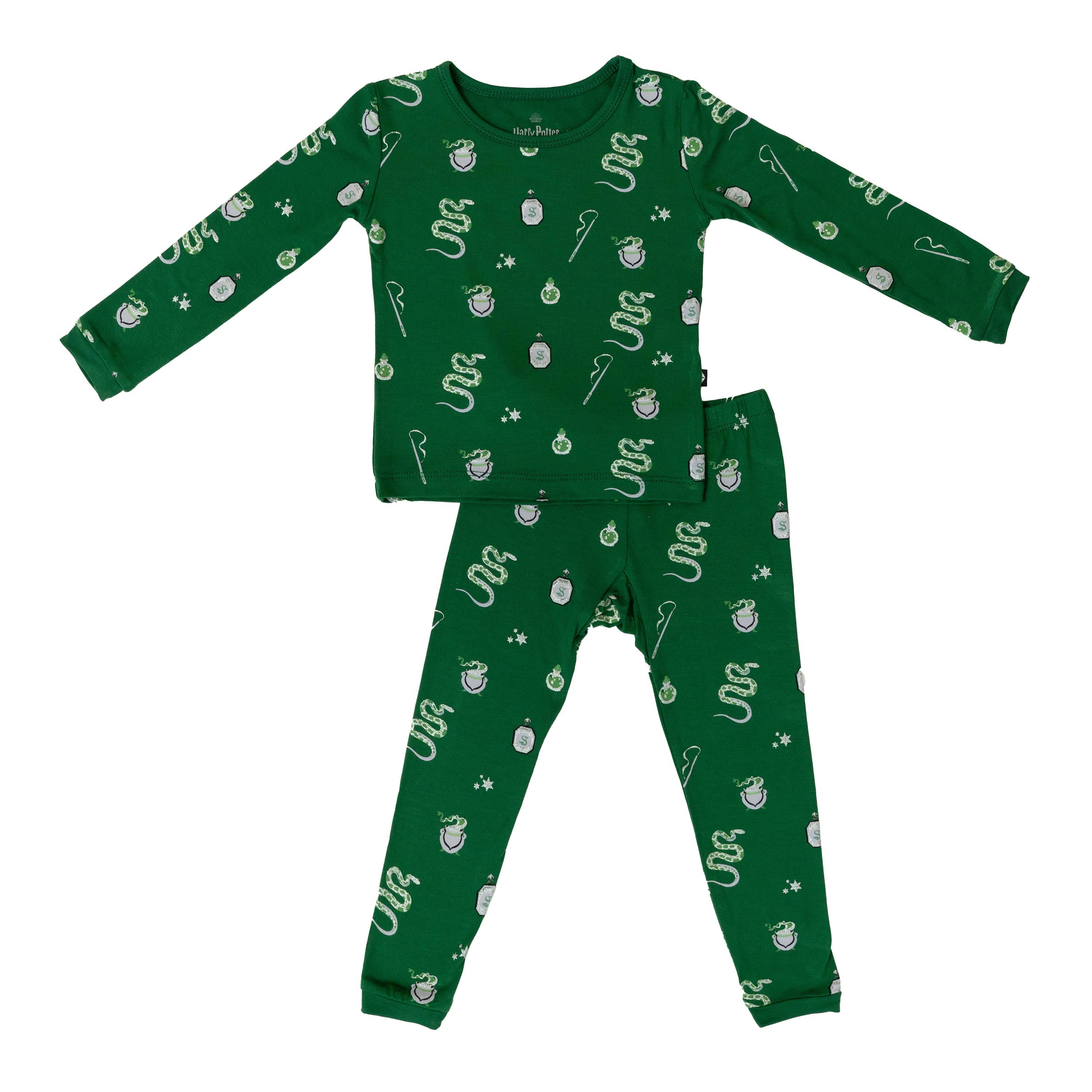 Kyte Baby Toddler Long Sleeve Pajamas Long Sleeve Pajamas in Slytherin™