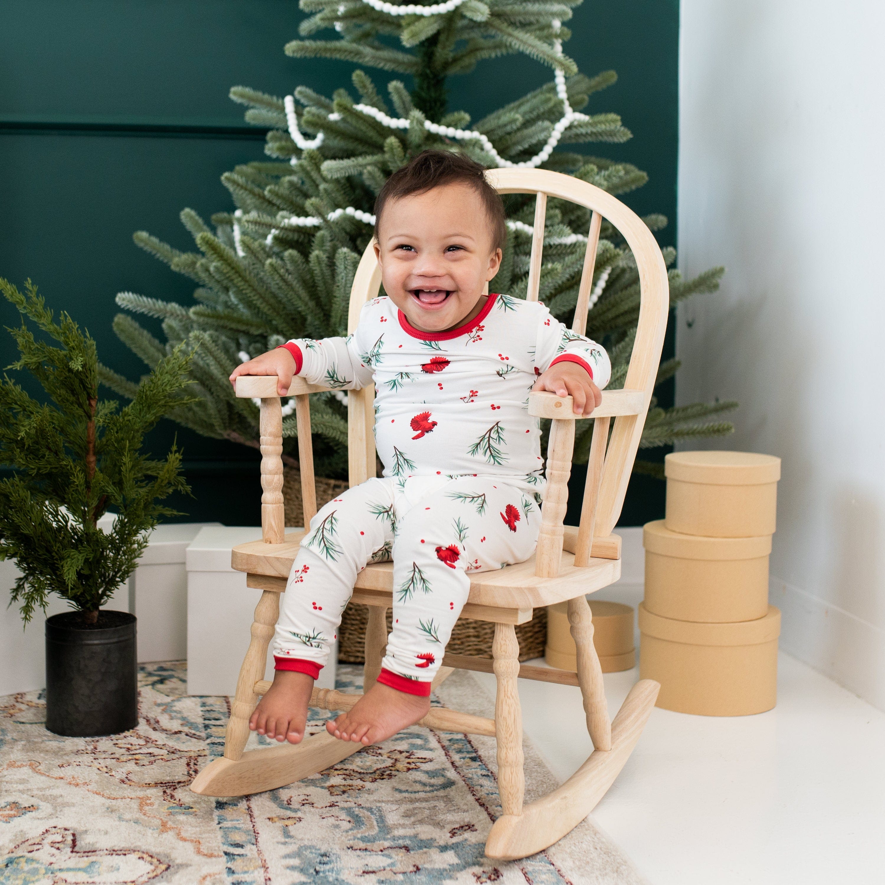 Kyte Baby Toddler Long Sleeve Pajamas Long Sleeve Pajamas in Winterberry