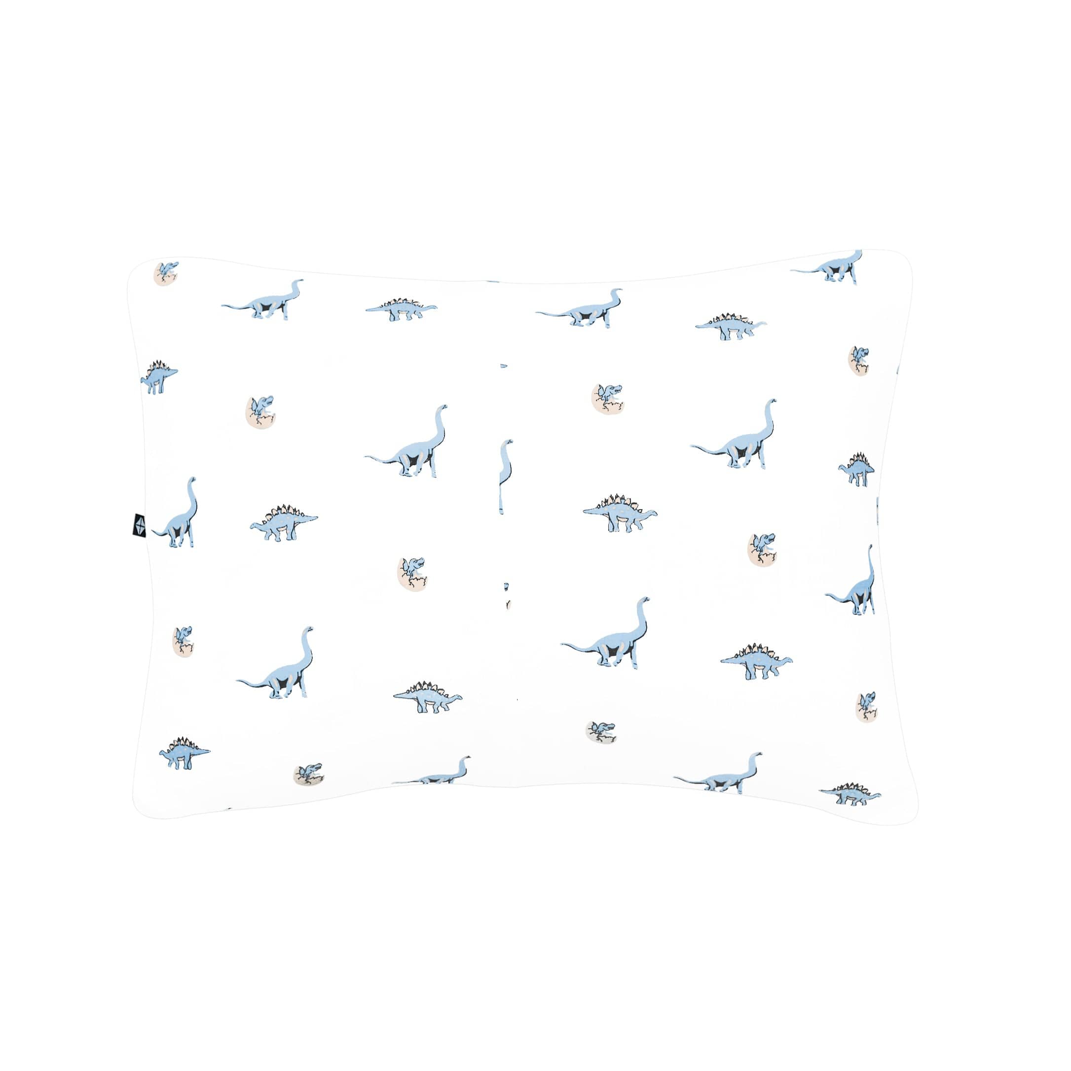 Envelope closure on Kyte Baby Toddler bamboo Pillowcase in Jurassic