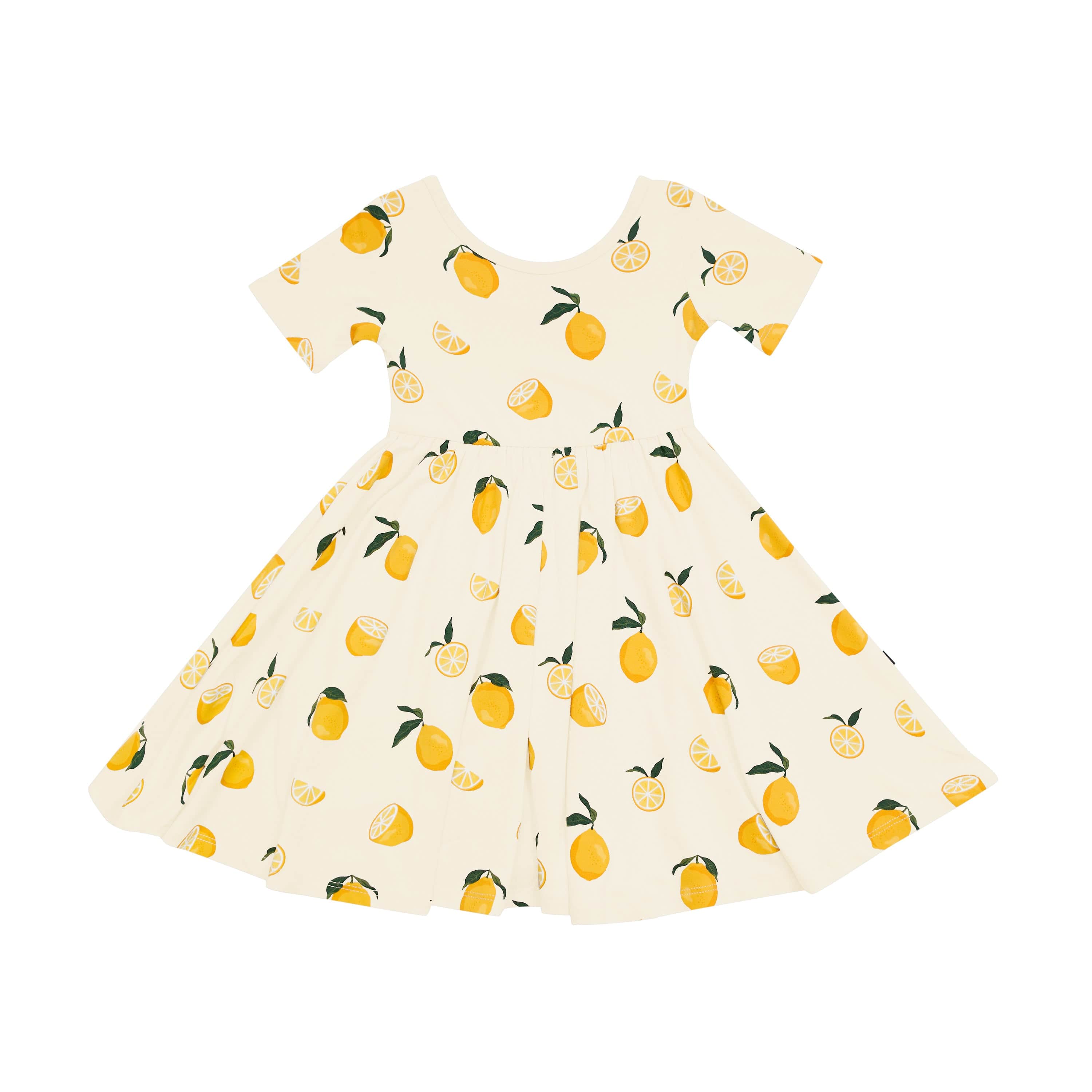 Kyte Baby Toddler Twirl Dress in Lemon