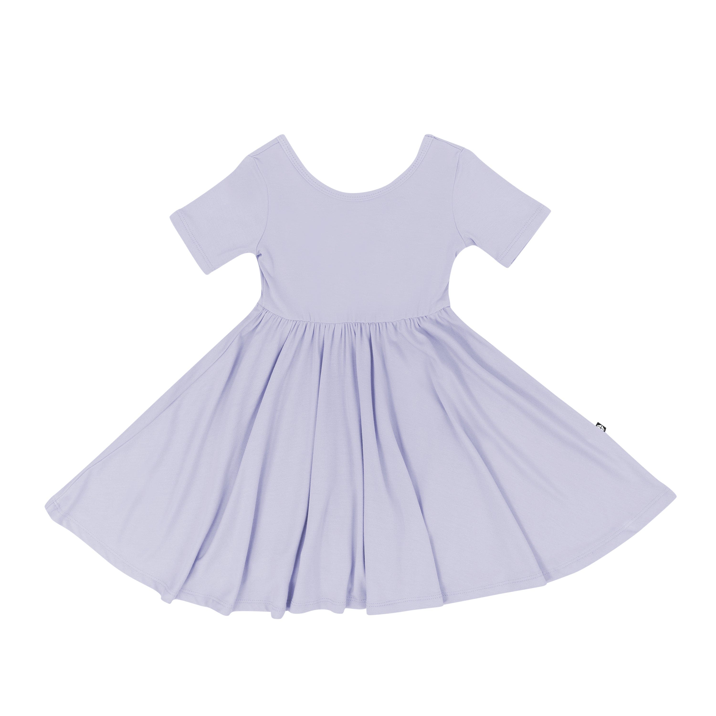 Kyte Baby Toddler Short Sleeve Twirl Dress Twirl Dress in Lilac