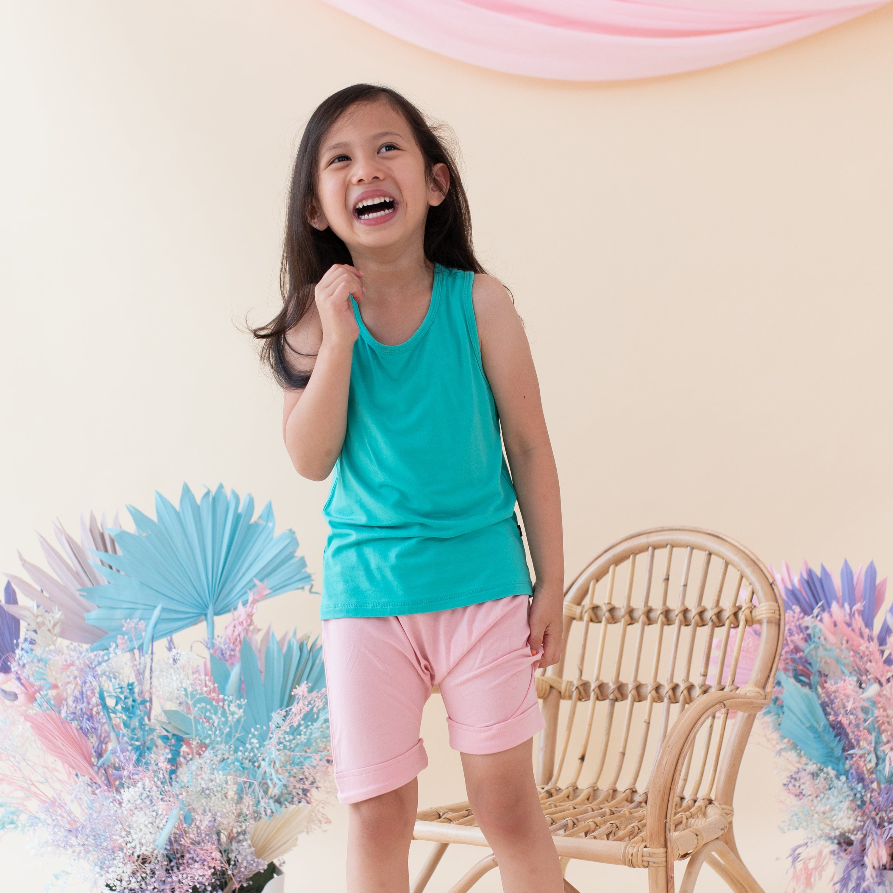 Kyte Baby Toddler Tank Top Toddler Tank Top in Caribbean