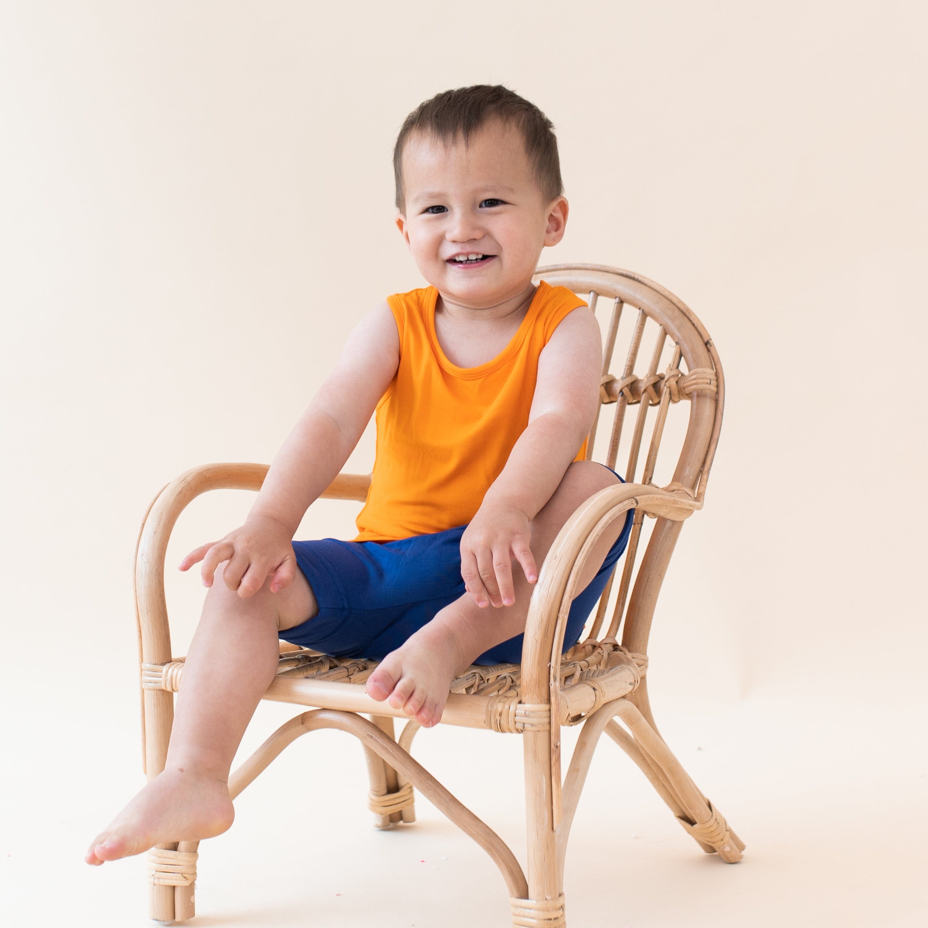 Kyte Baby Toddler Tank Top Toddler Tank Top in Tangerine