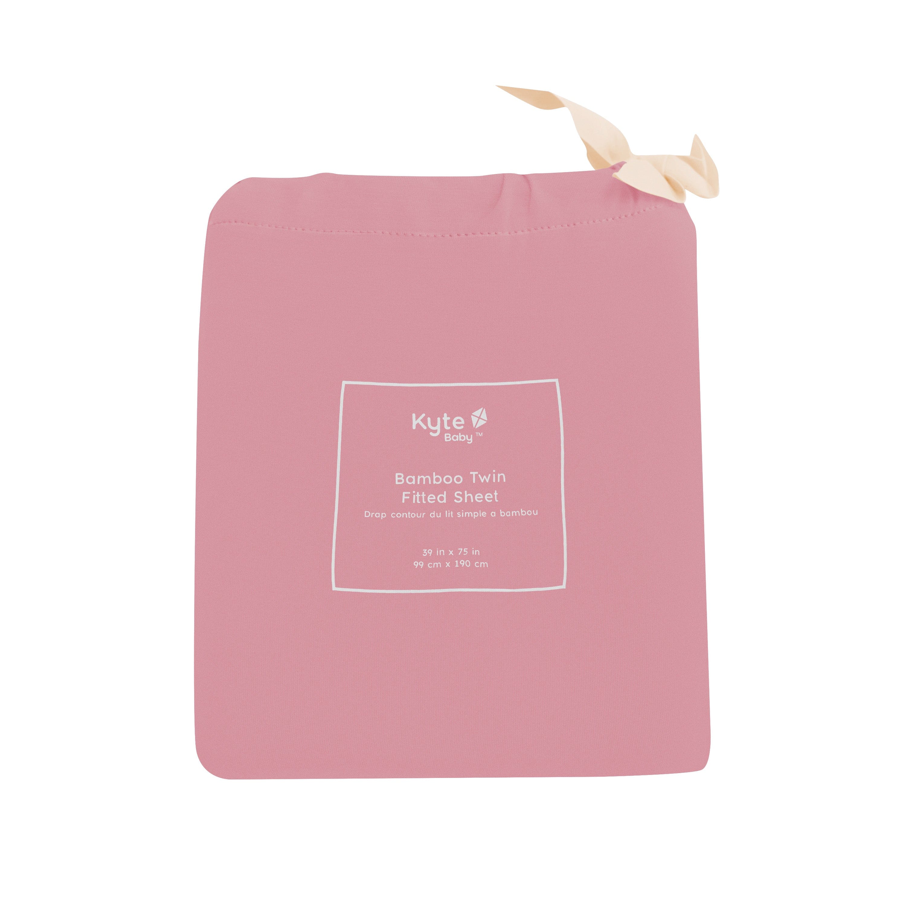 Kyte Baby Twin Sheets Apple Blossom / Twin Sheet Twin Sheet in Apple Blossom