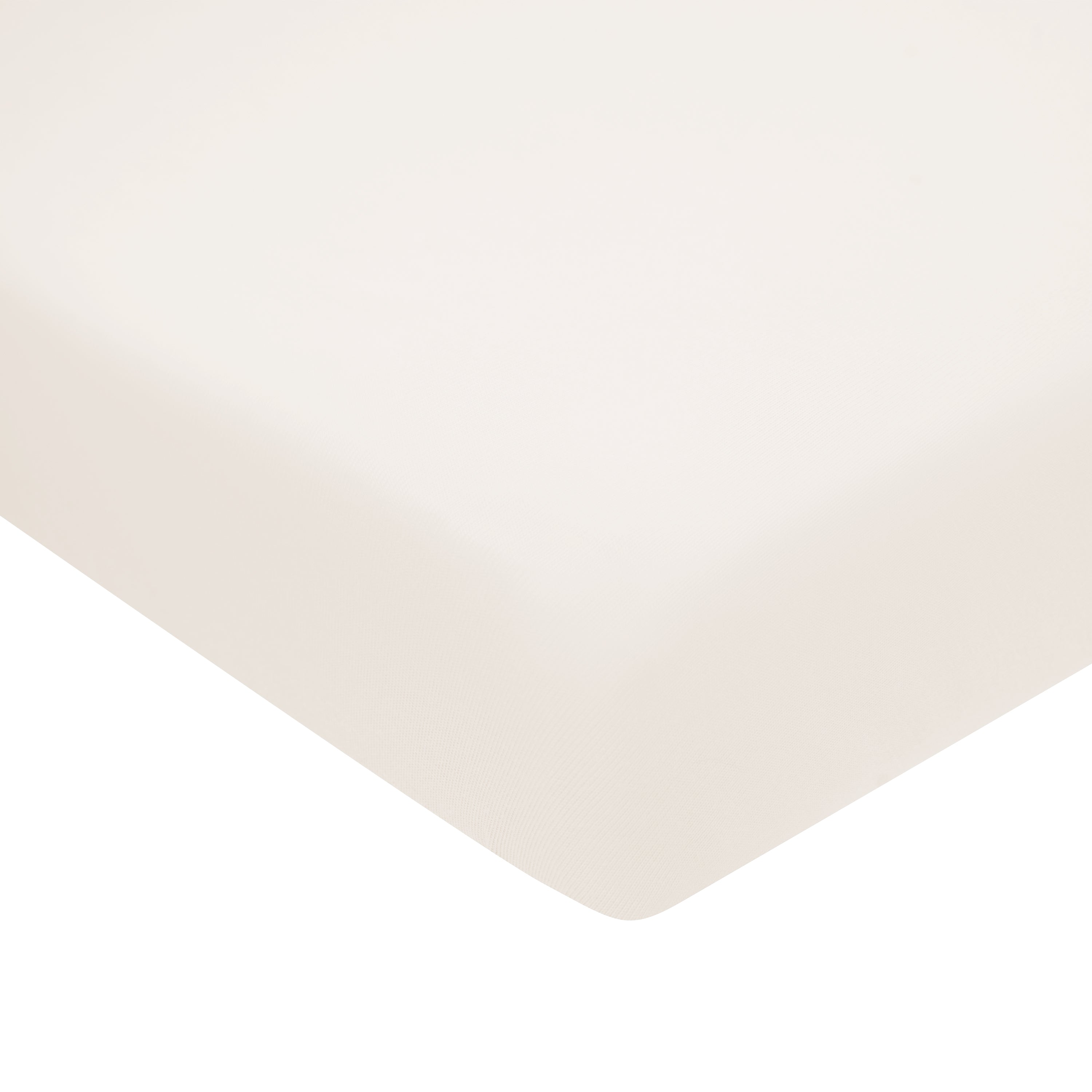 Corner of Kyte Baby Twin Sheet in Oat