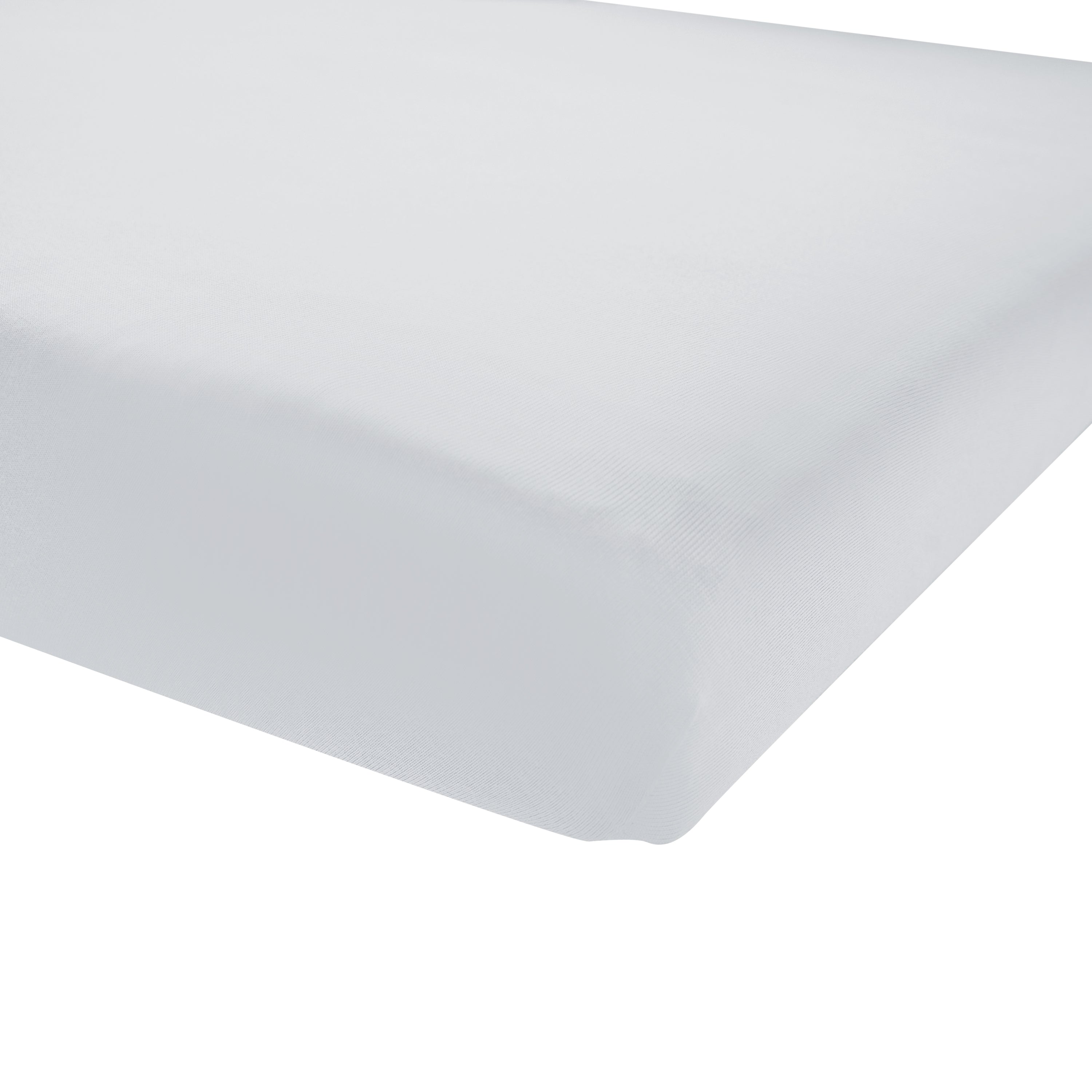 Corner of Kyte Baby Twin Sheet in Storm