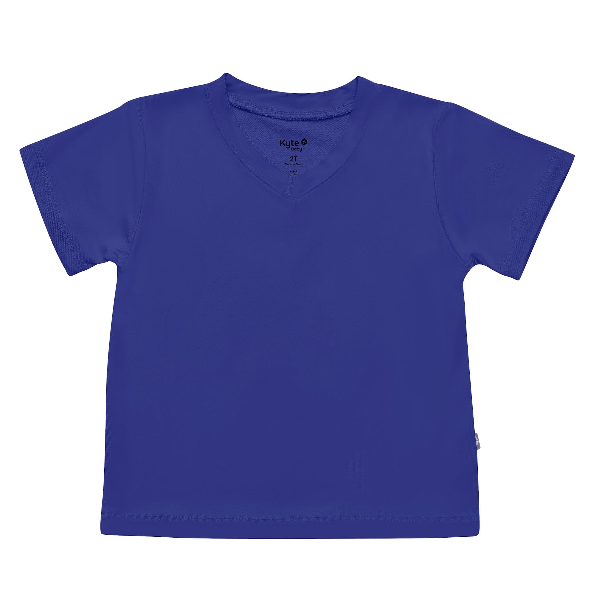 Kyte Baby V-Neck Toddler Unisex Tee Toddler V-Neck Tee in Royal