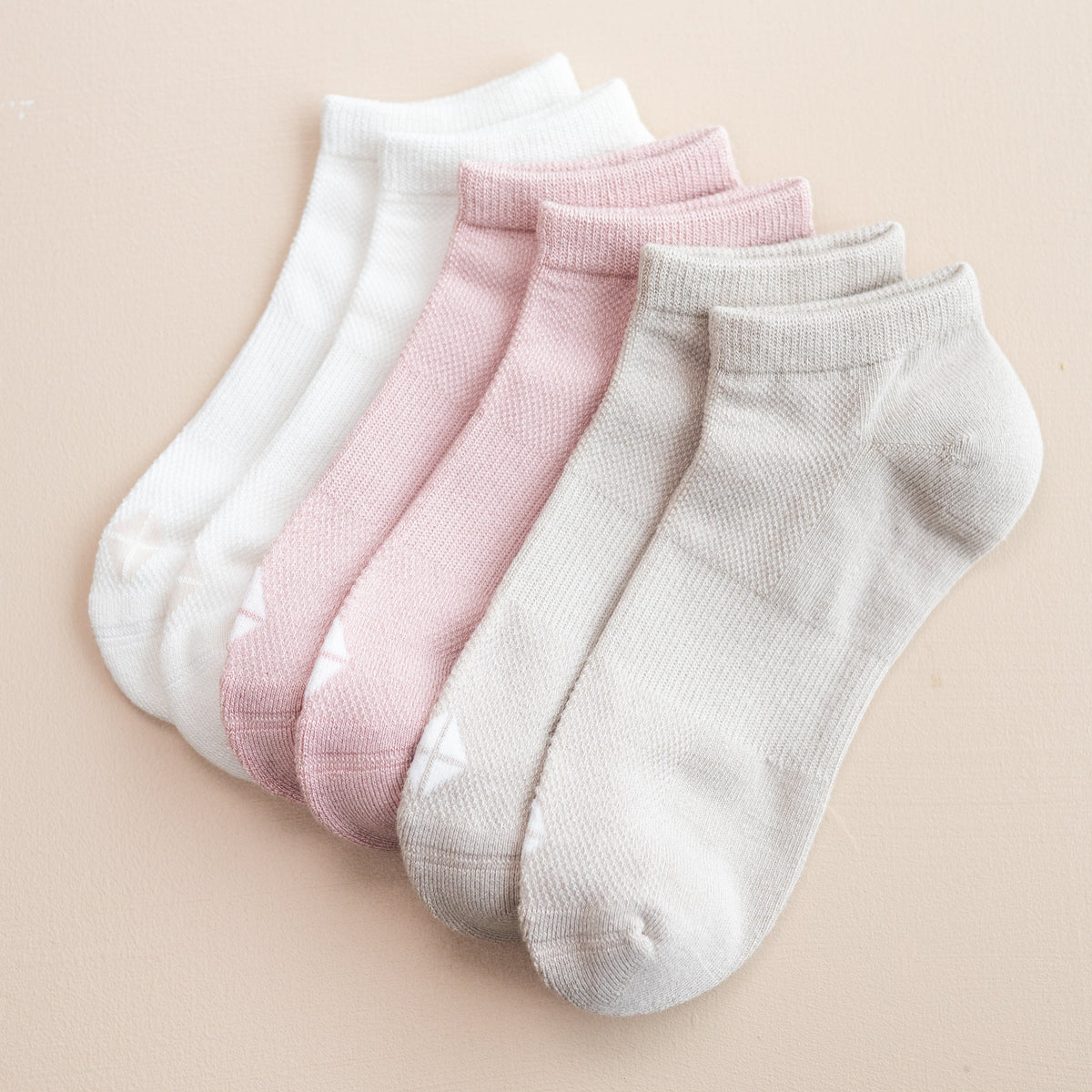 Kyte Baby Women's Ankle Socks 3-pack in Neutral