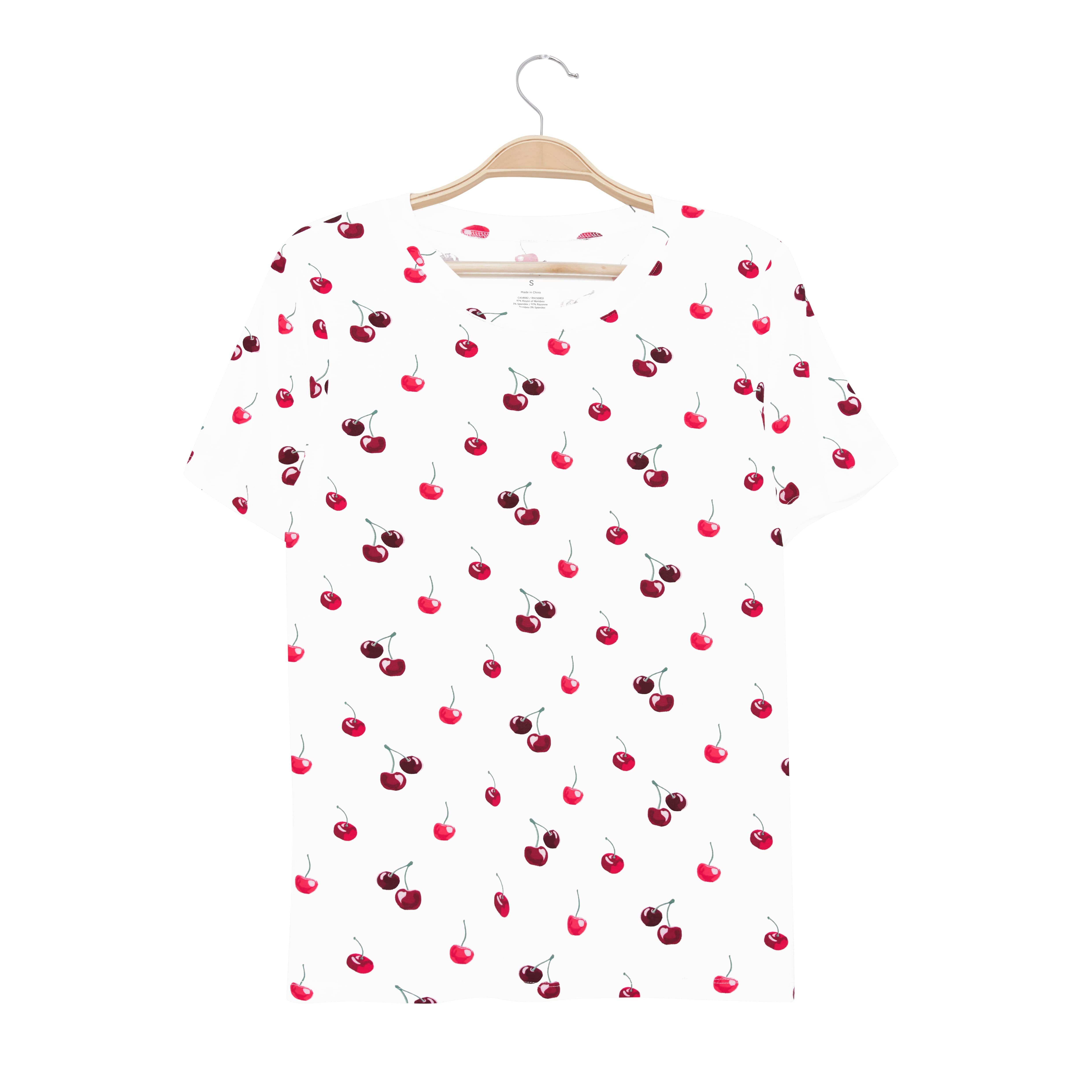 Kyte Baby Women's Crew Neck Tee Women's Crew Neck Tee in Cherry