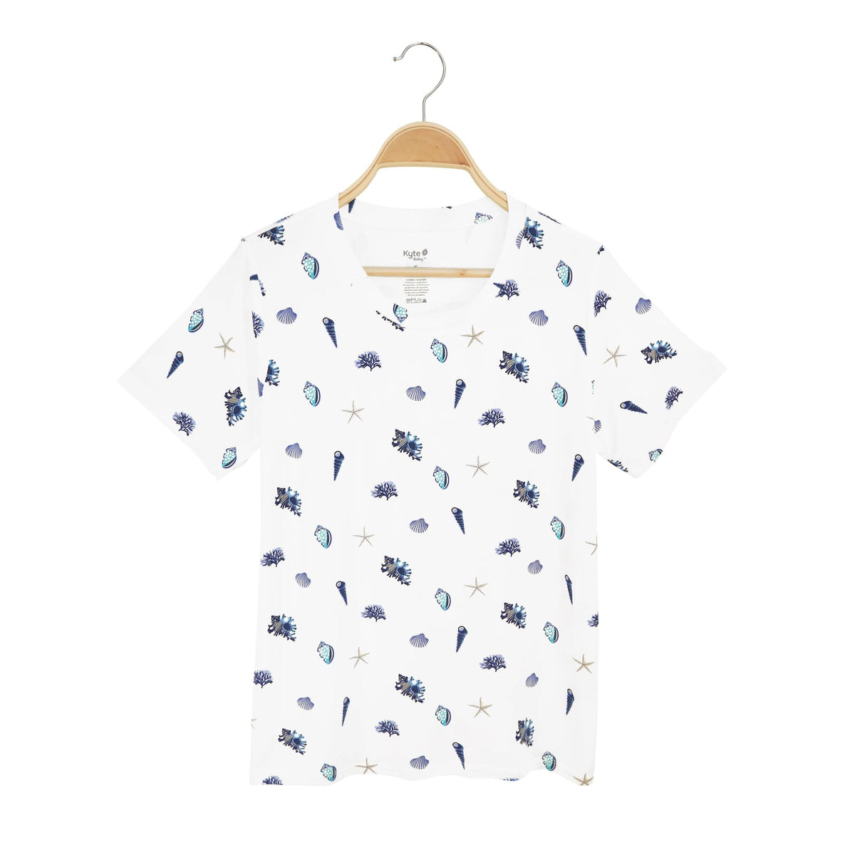 Kyte Baby Women's Crew Neck Tee Women's Crew Neck Tee in Royal Shell