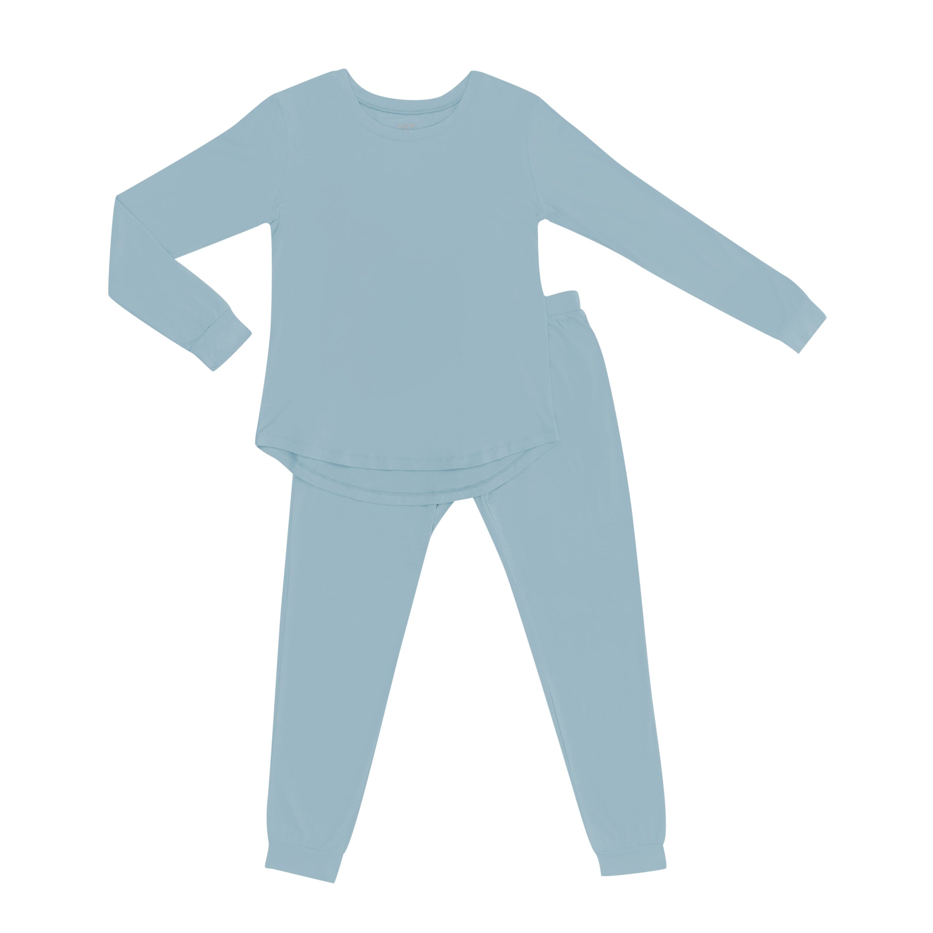 Kyte Baby Women's Jogger Pajama Set Women's Jogger Pajama Set in Dusty Blue
