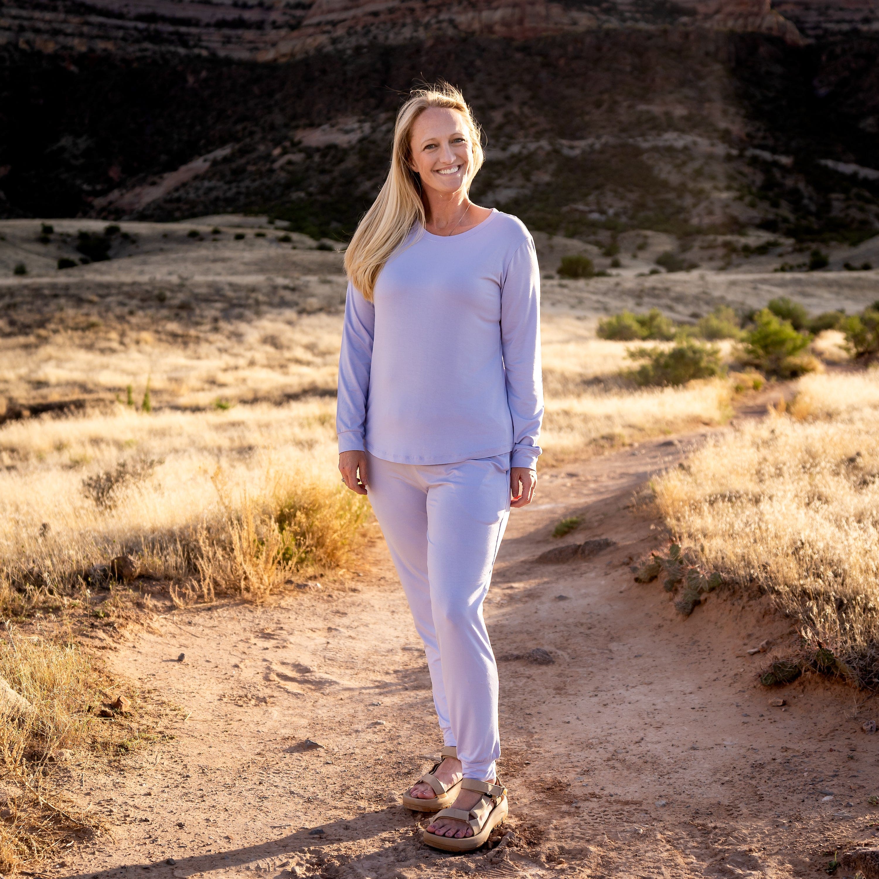 Kyte Baby Women's Jogger Pajama Set Women's Jogger Pajama Set in Lilac