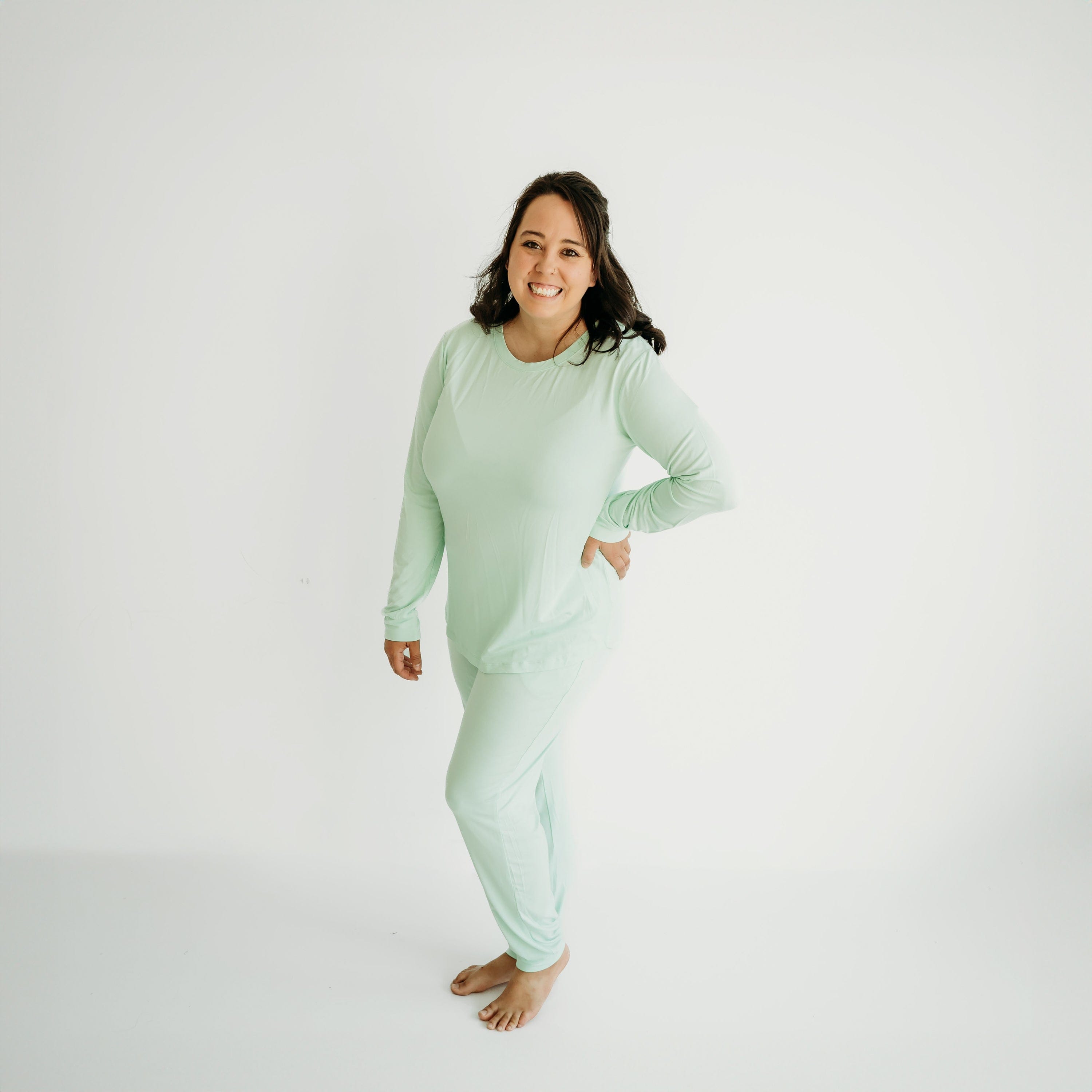 Kyte Baby Women's Jogger Pajama Set Women's Jogger Pajama Set in Mint