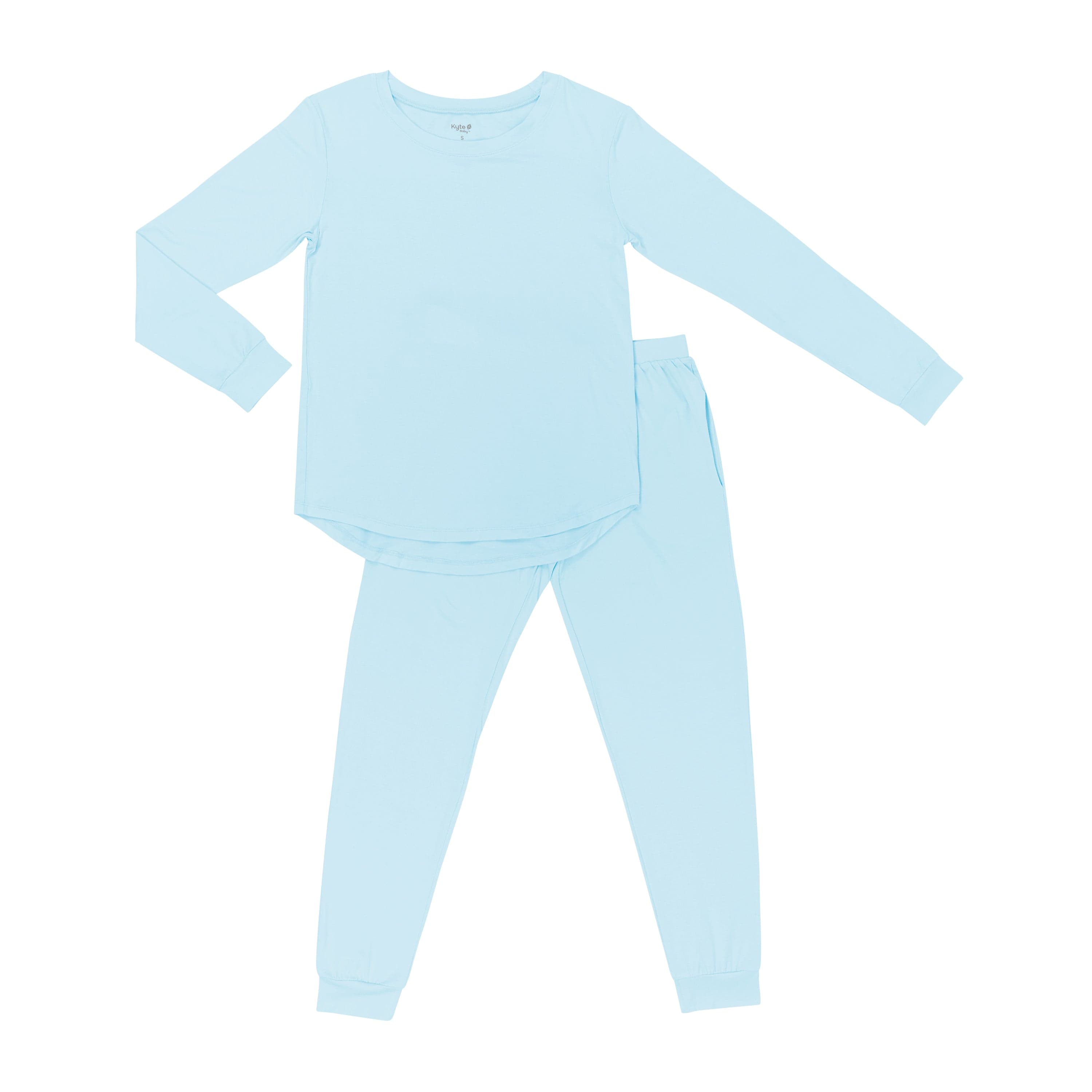 Kyte Baby Women's Jogger Pajama Set Women's Jogger Pajama Set in Powder