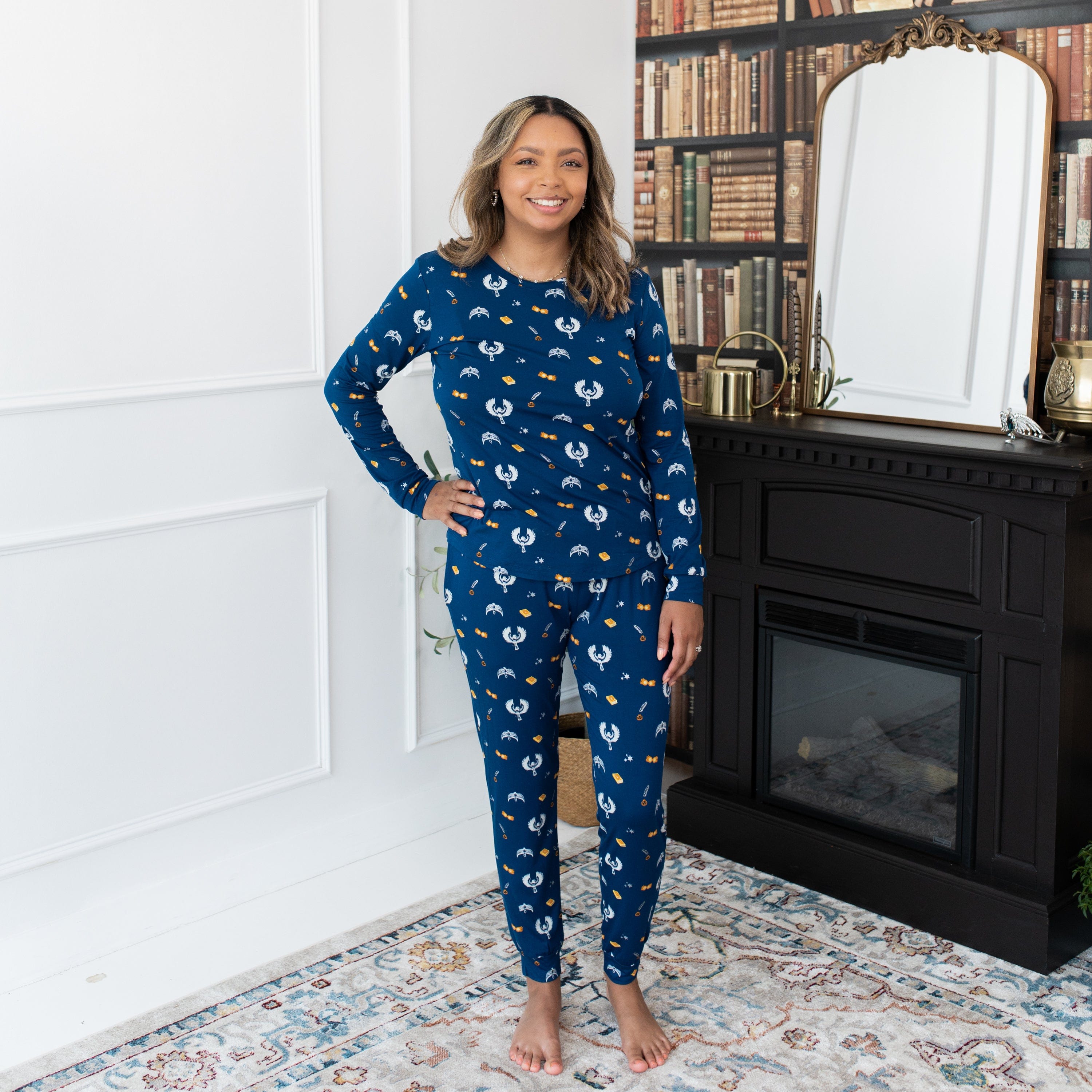 Kyte BABY Women's Jogger Pajama Set Women's Jogger Pajama Set in Ravenclaw™