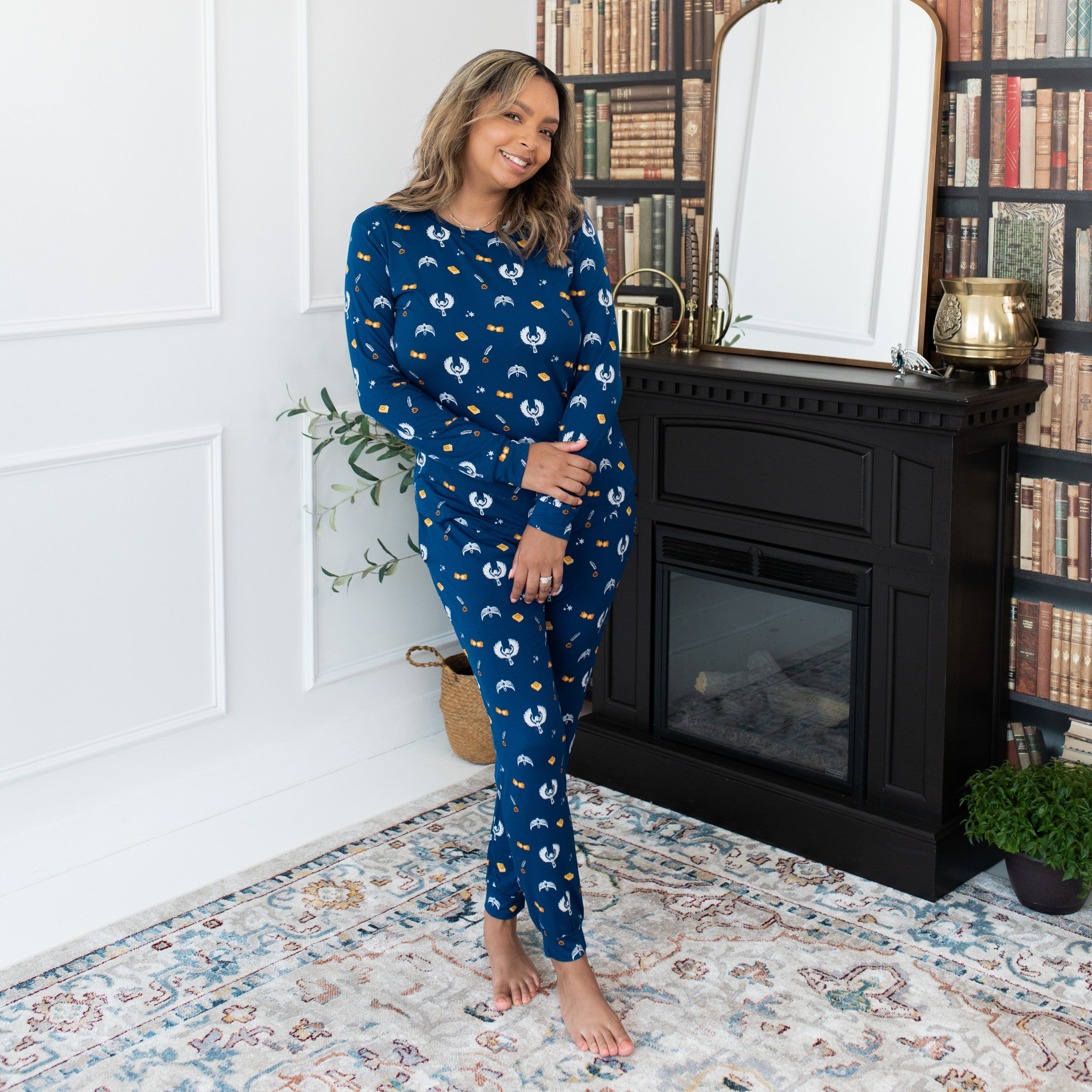 Kyte BABY Women's Jogger Pajama Set Women's Jogger Pajama Set in Ravenclaw™