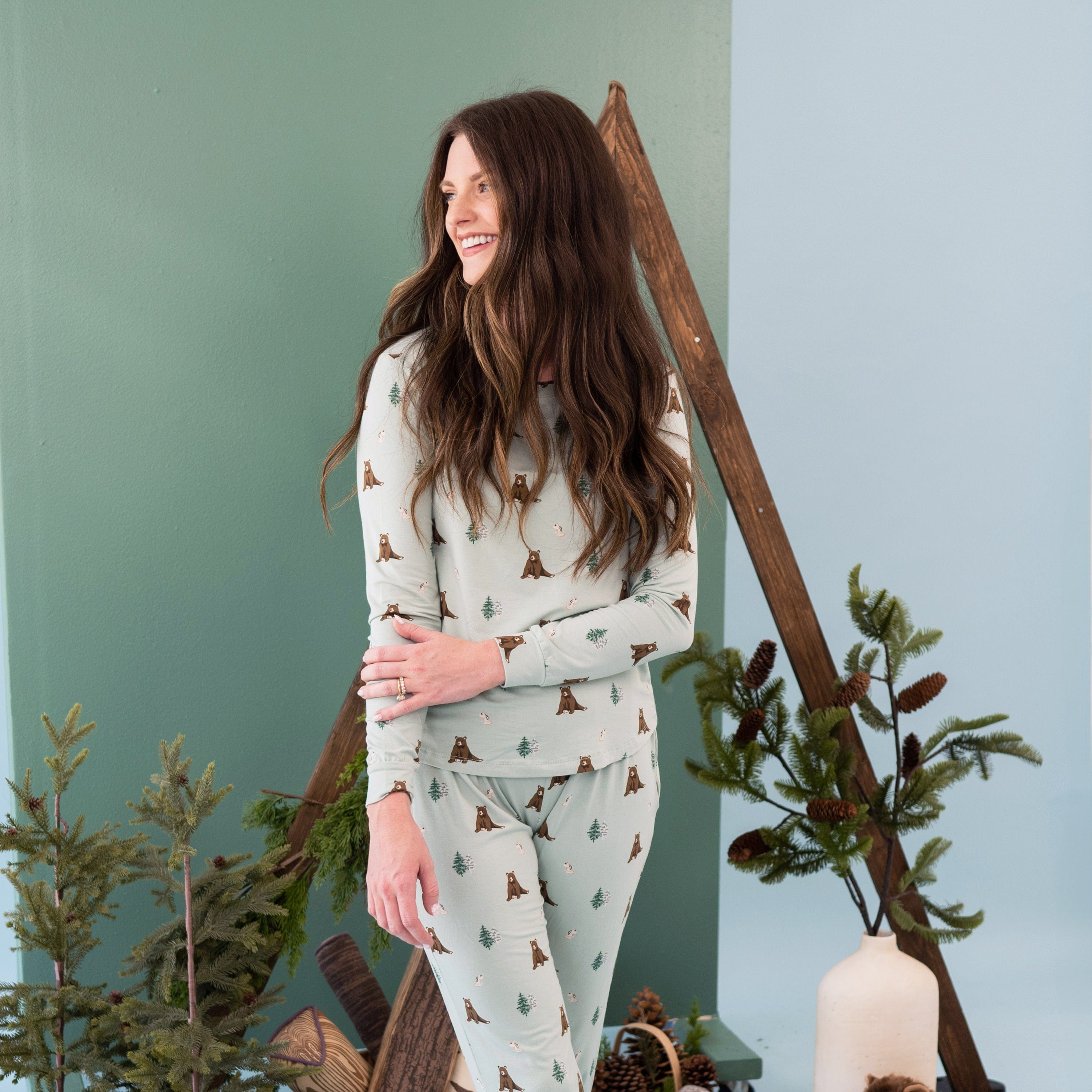 Kyte Baby Women's Jogger Pajama Set Women's Jogger Pajama Set in Trail