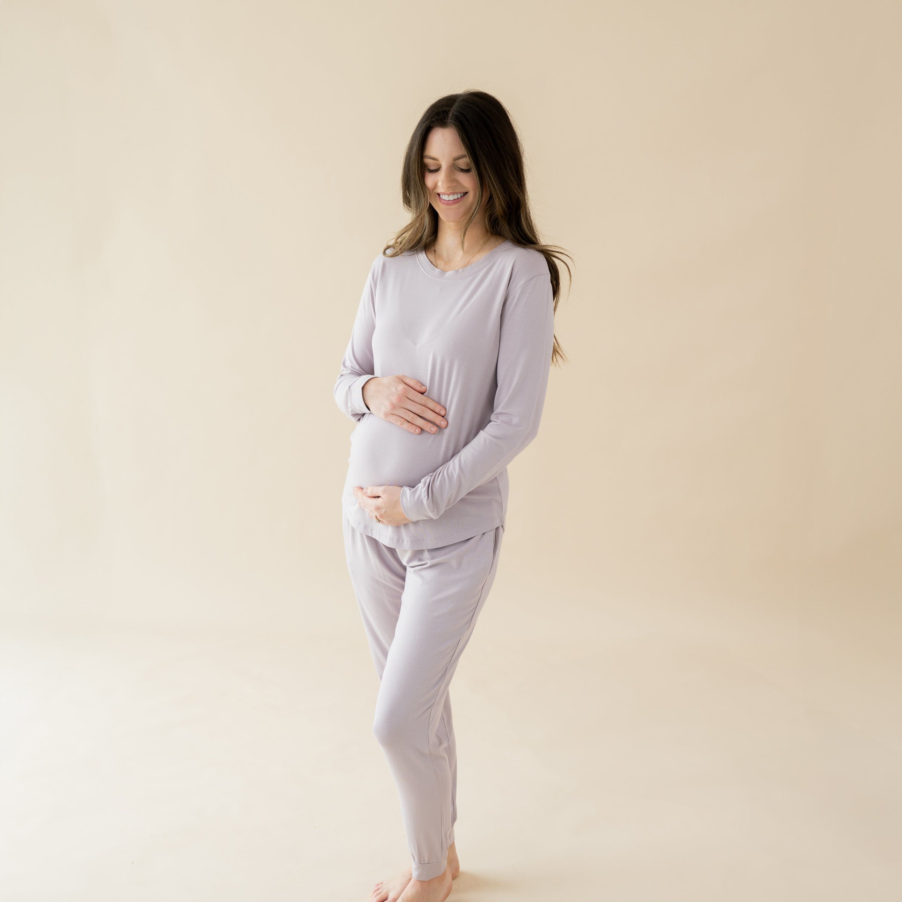 Kyte Baby Women's Jogger Pajama Set Women's Jogger Pajama Set in Wisteria