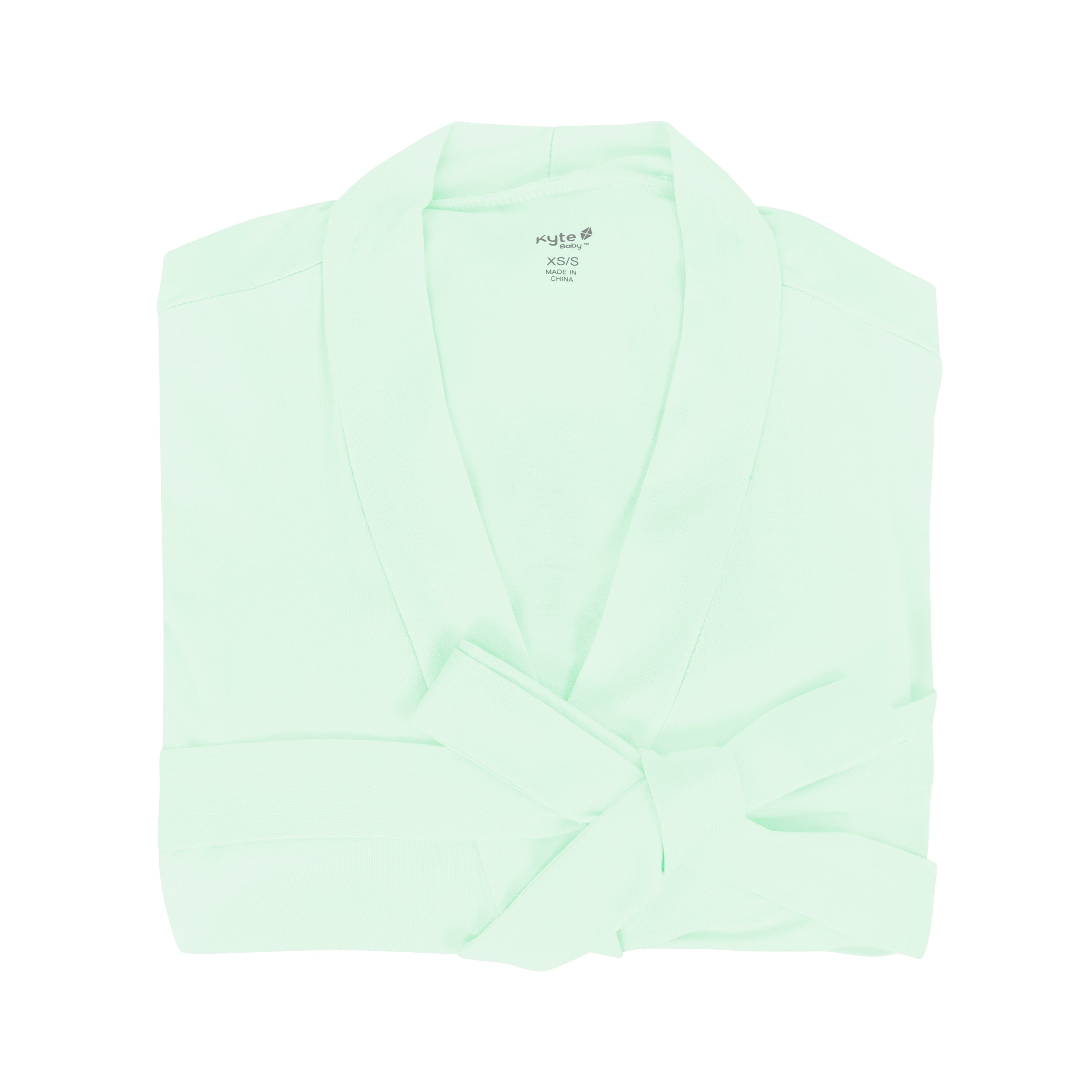 Kyte Baby Women’s Lounge Robe with side pockets in Mint